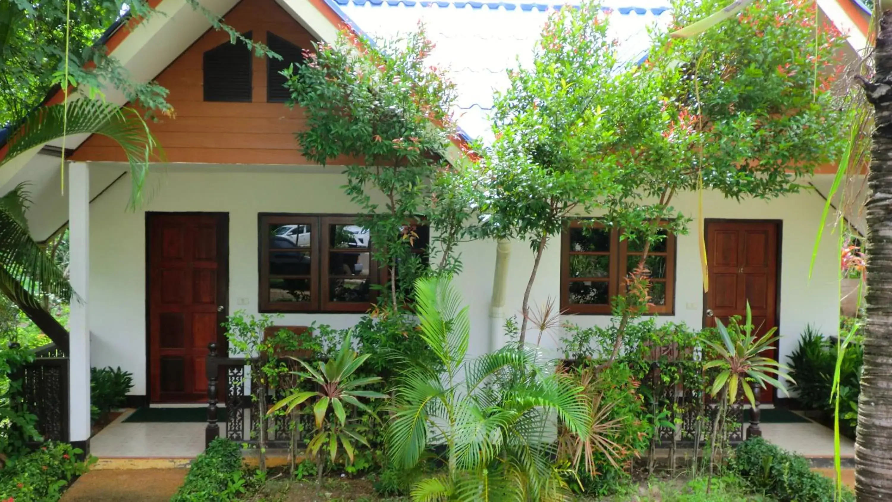 Garden, Patio/Outdoor Area in The Krabi Forest Homestay