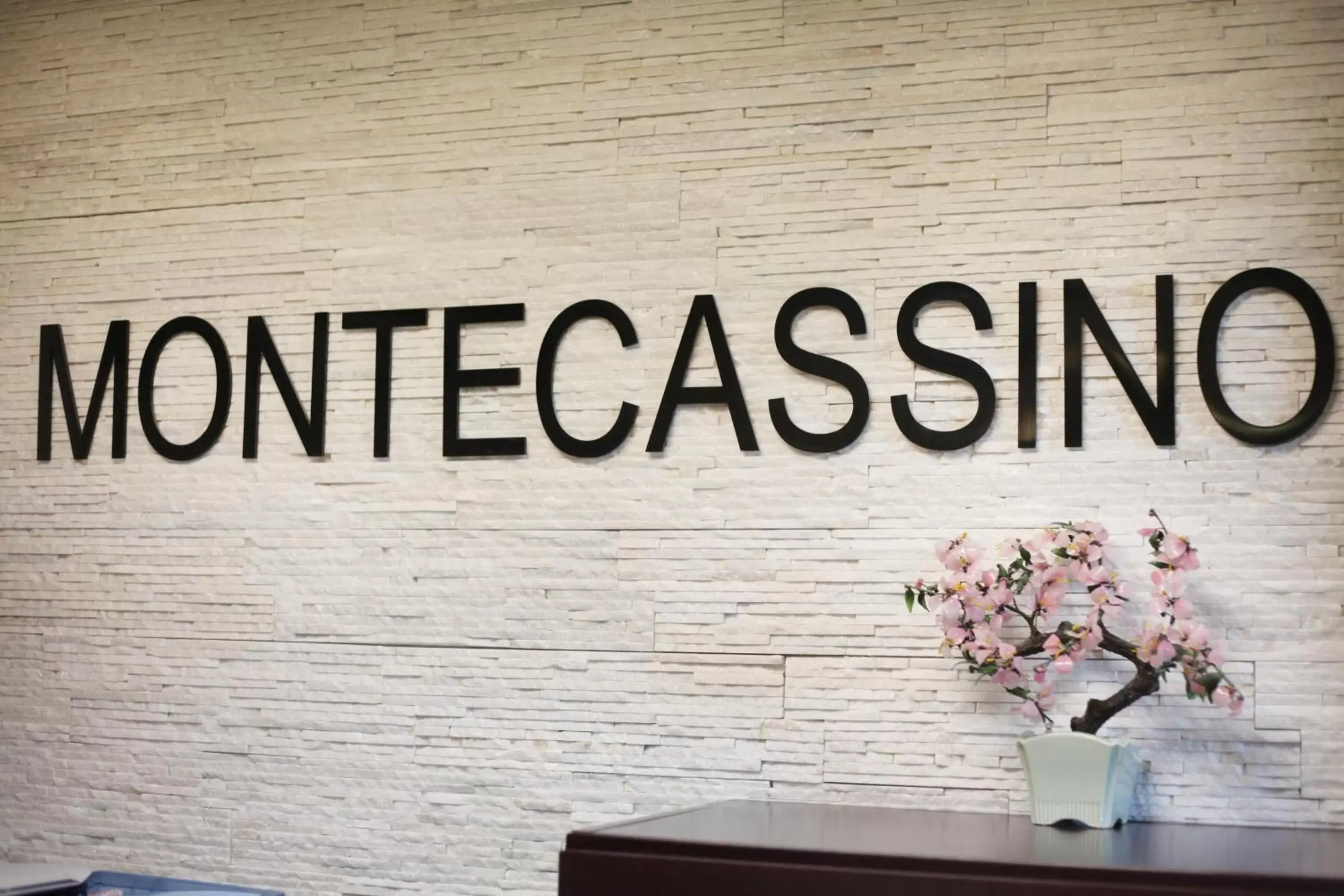 Property logo or sign in Montecassino Hotel & Suites