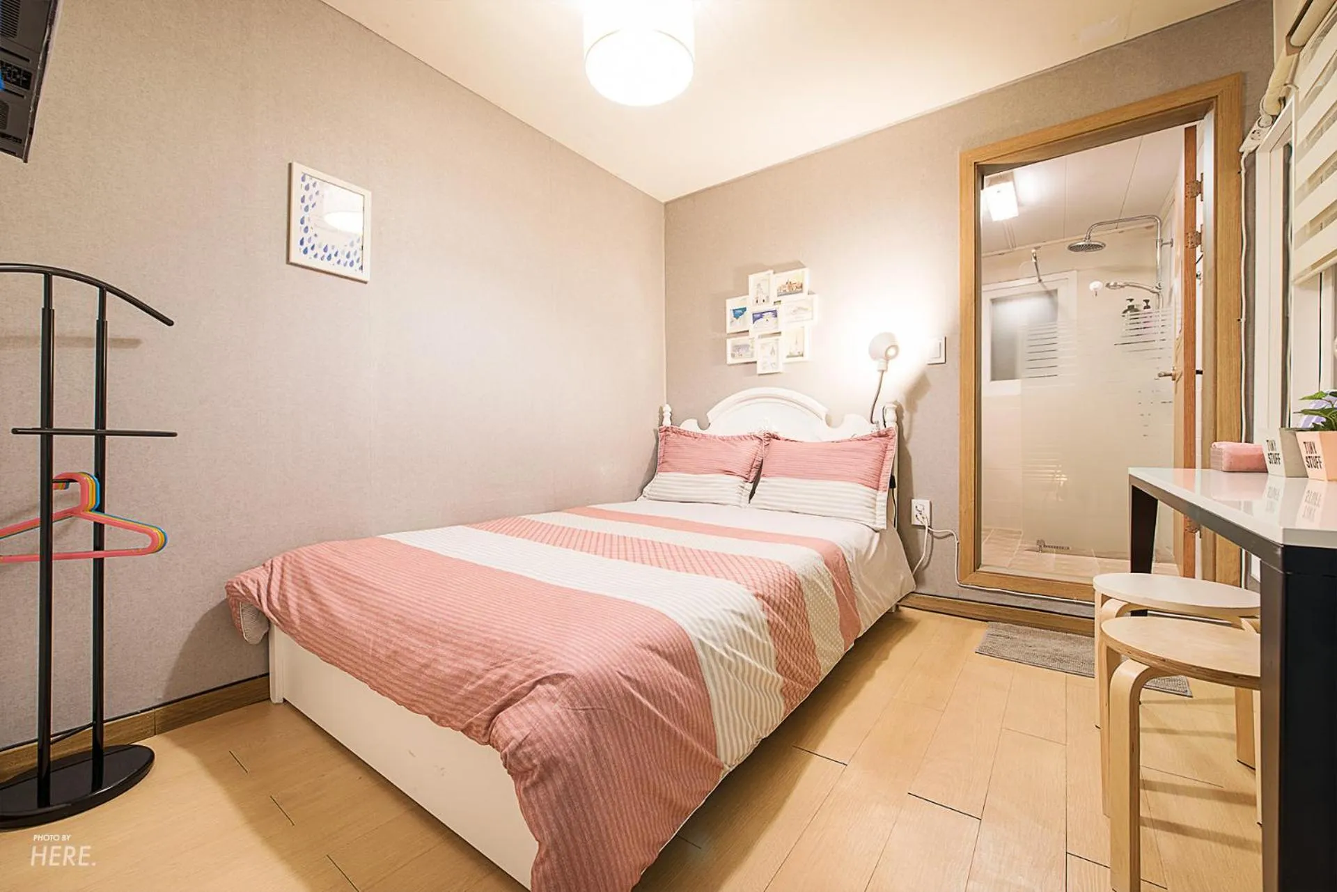 Bedroom, Bed in Hongdae Style Guesthouse