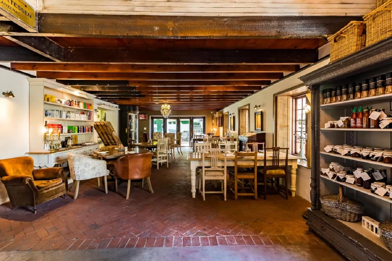 Restaurant/places to eat in Lanzerac Hotel & Spa