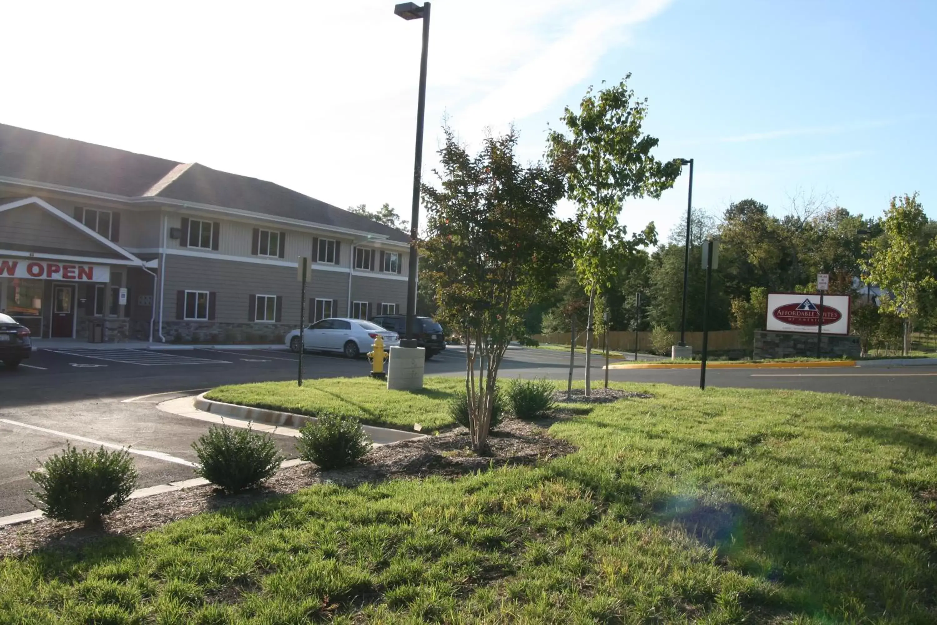 Property Building in Affordable Suites of America Stafford Quantico