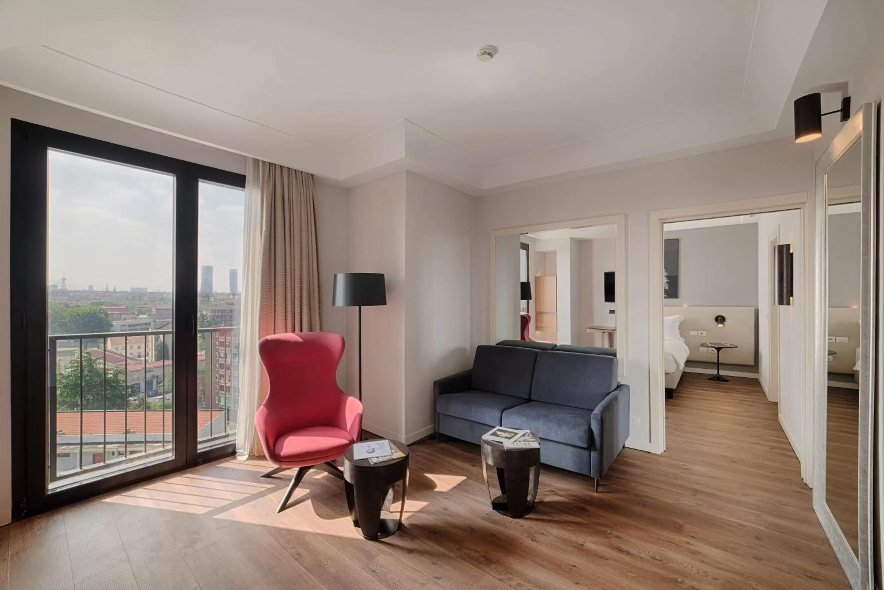 Seating Area in Radisson Blu Hotel Milan