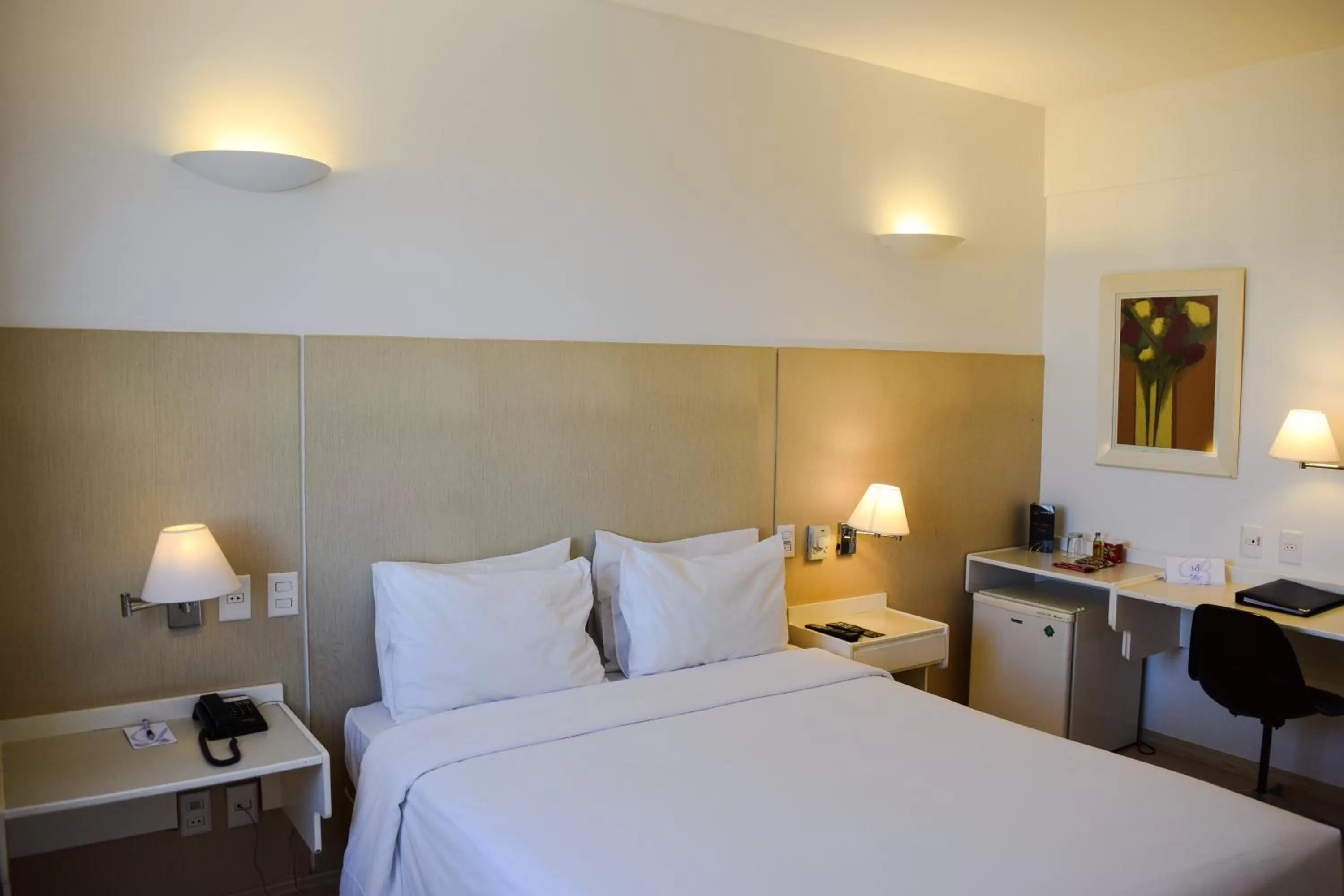 Bed in América Bittar Hotel