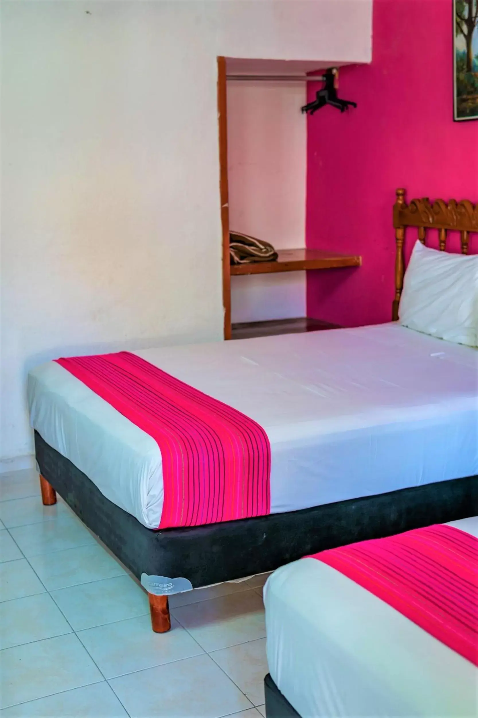 Bed in Hotel San Juan Mérida