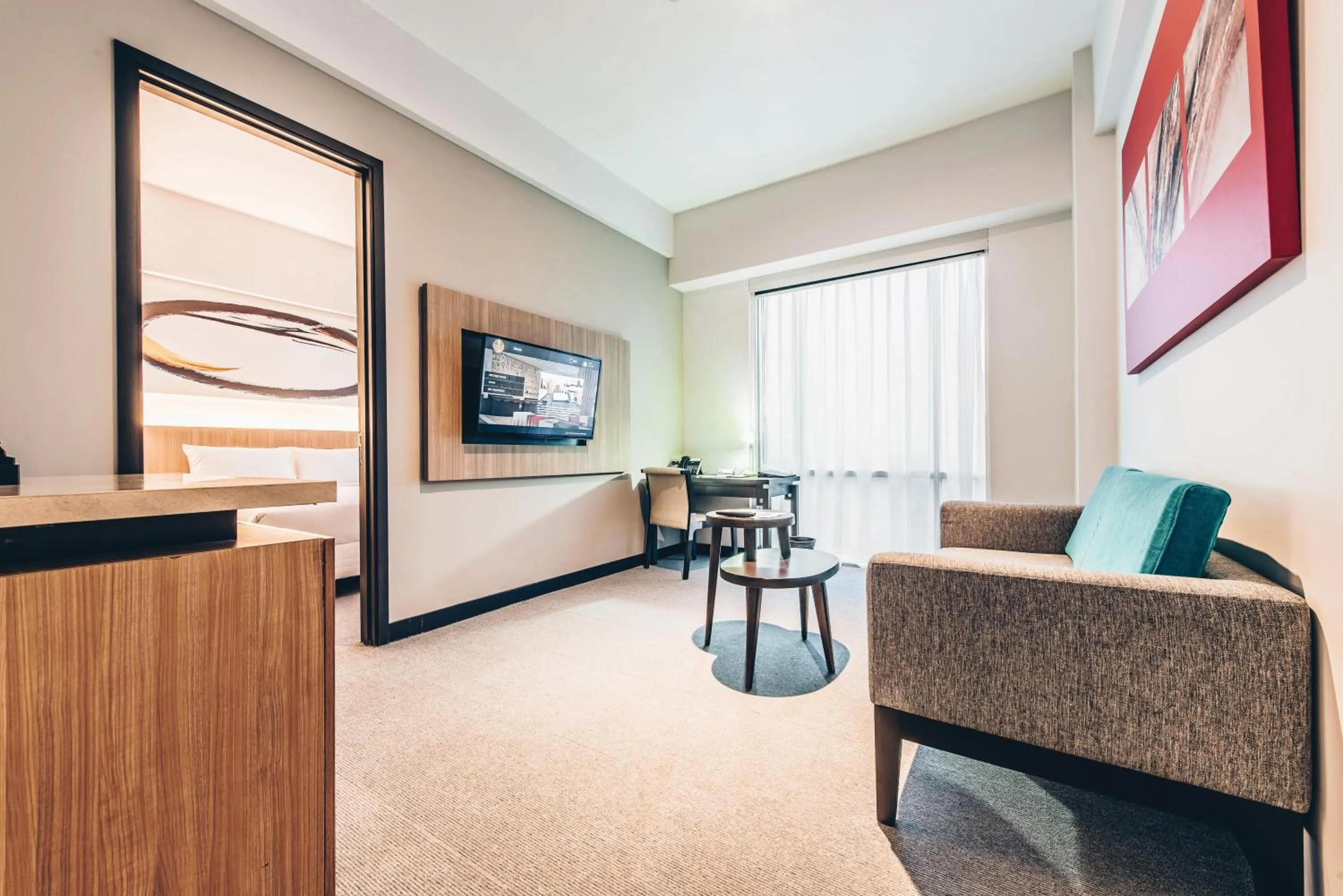 Living room in Enso Hotel