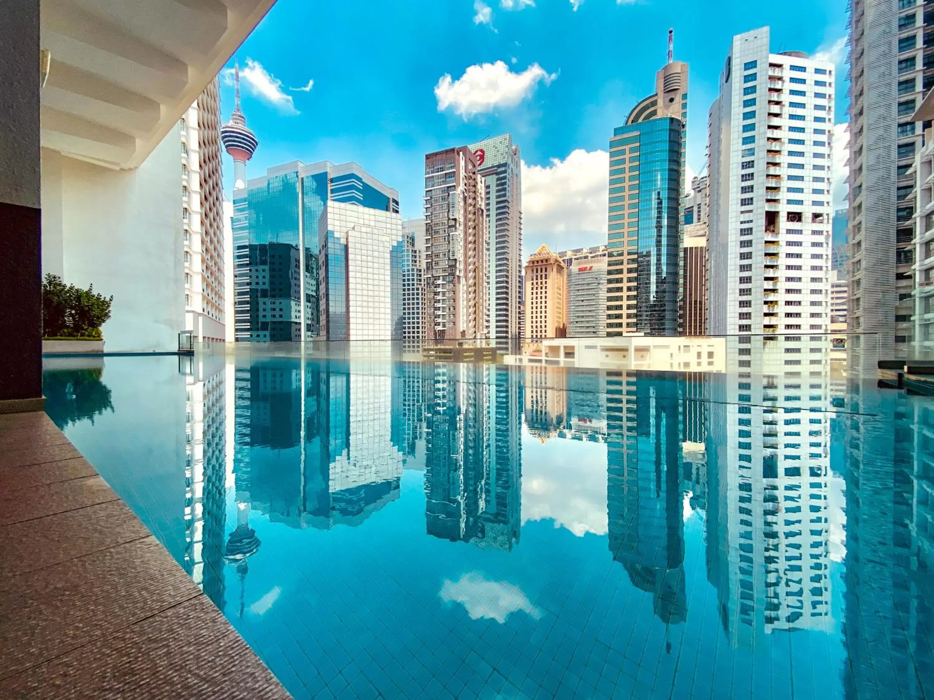 Pool view in Ramada Suites by Wyndham Kuala Lumpur City Centre Pool view in Ramada Suites by Wyndham Kuala Lumpur City Centre