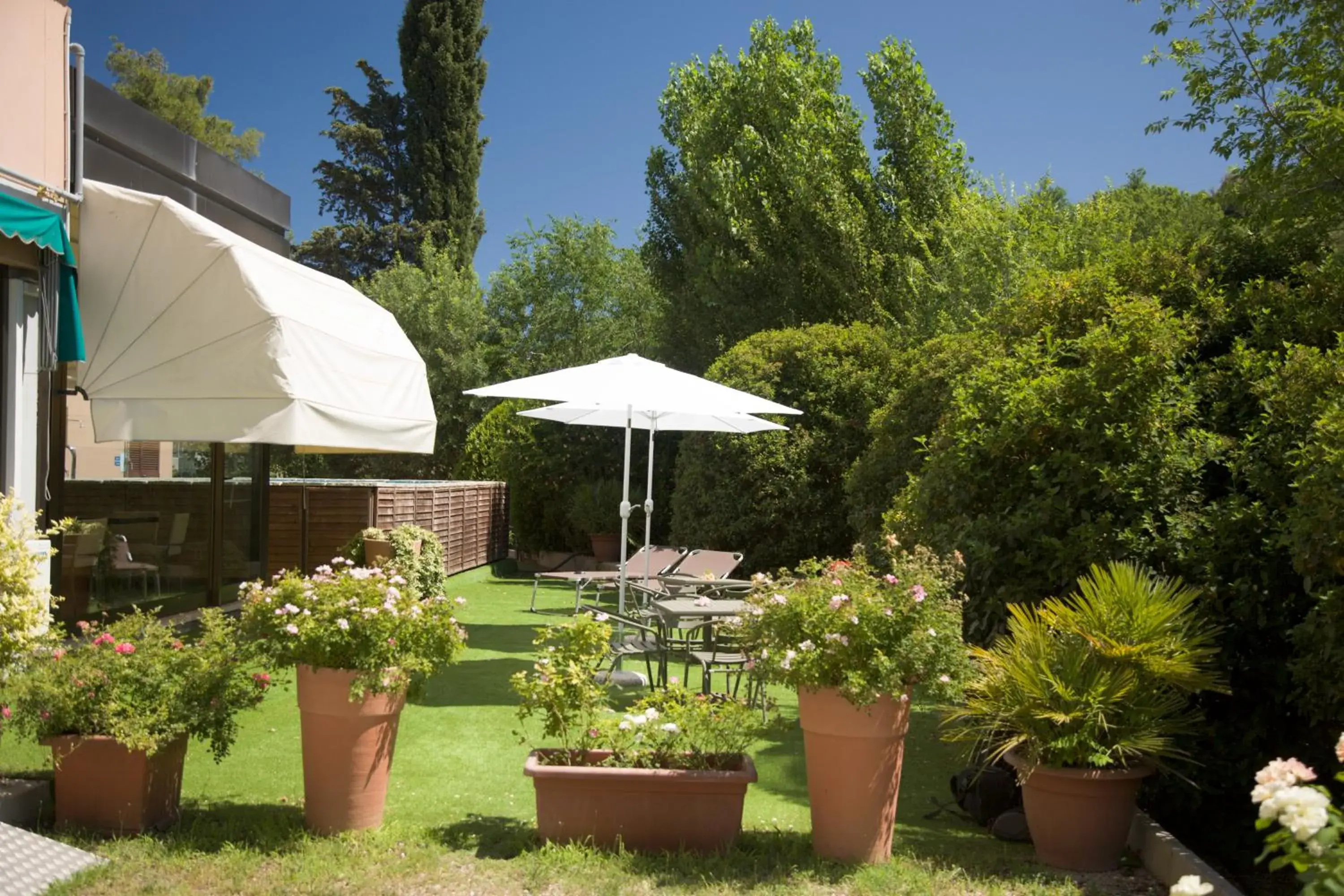 Garden in Hotel Palace del Conero