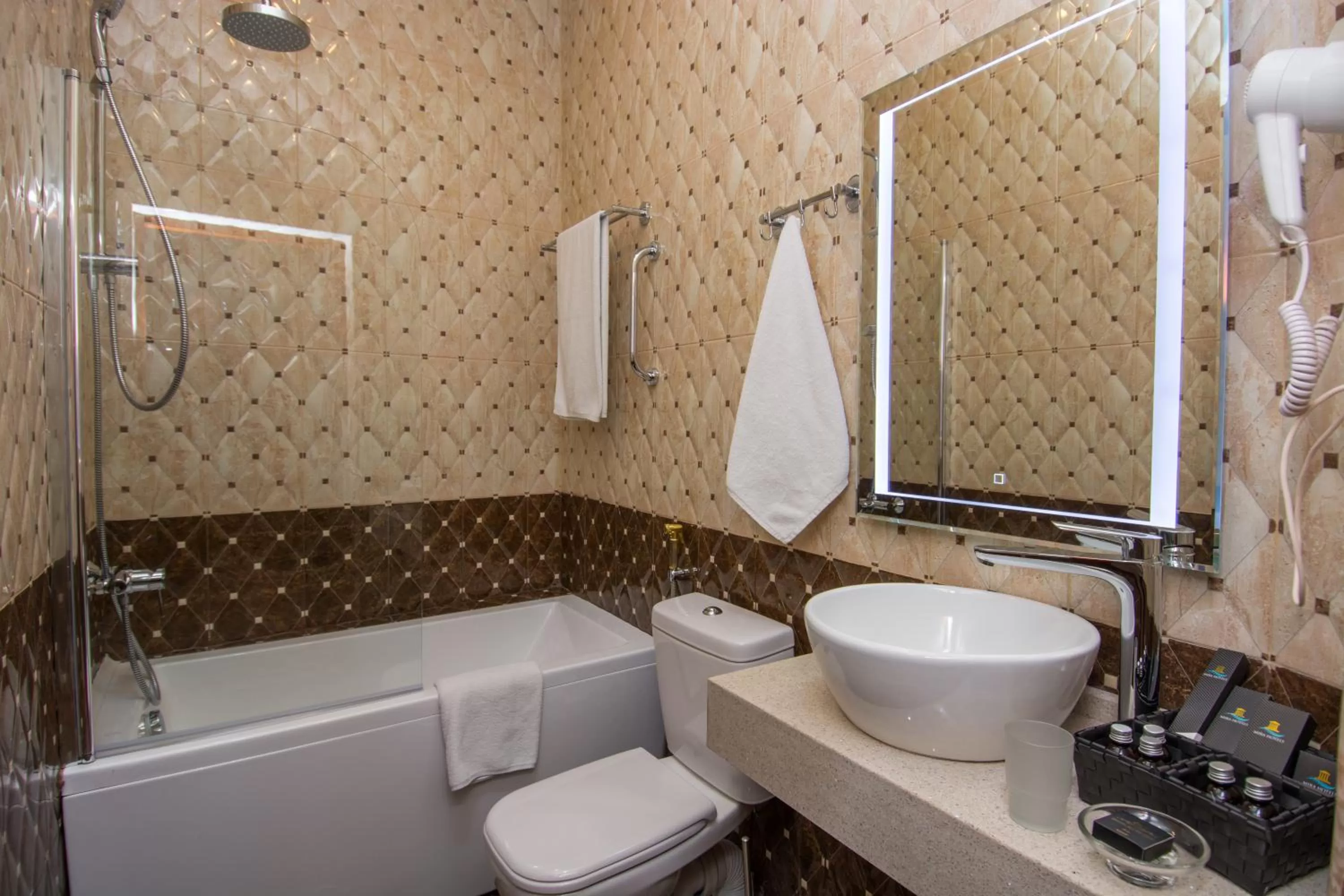 Bathroom in River Side Hotel Tbilisi