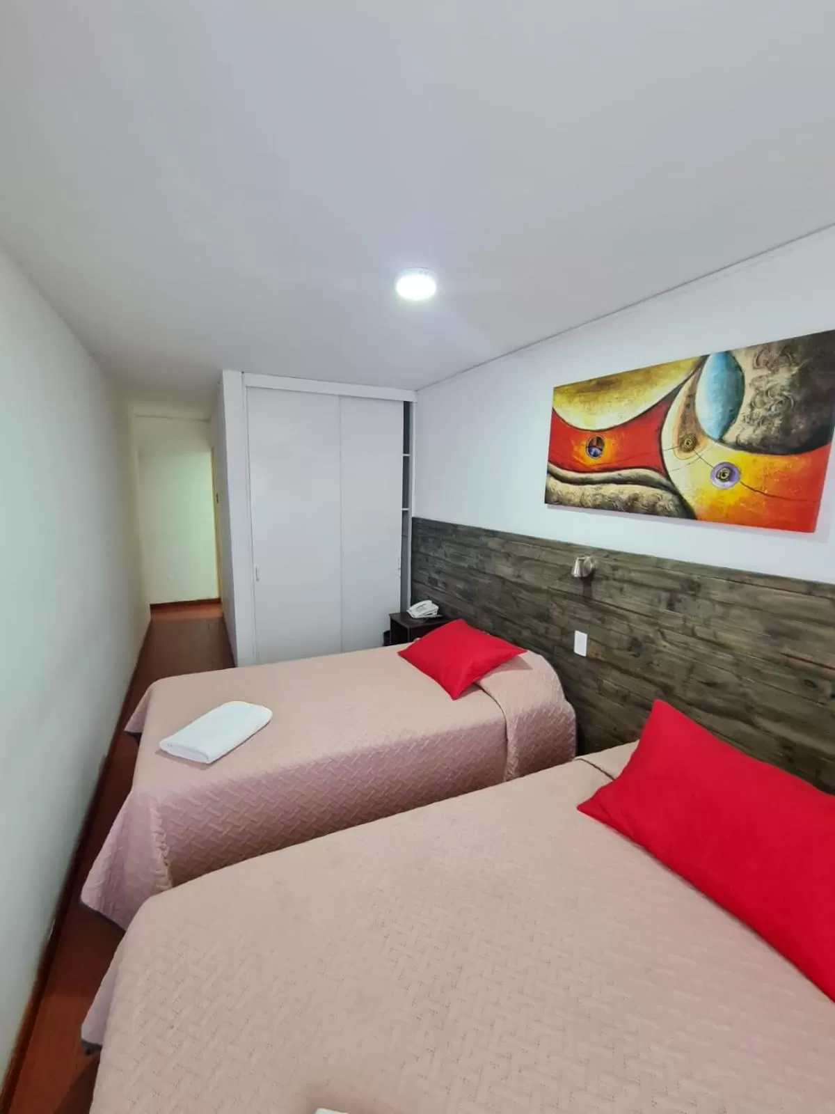 Bedroom, Bed in Hotel Plaza Colon