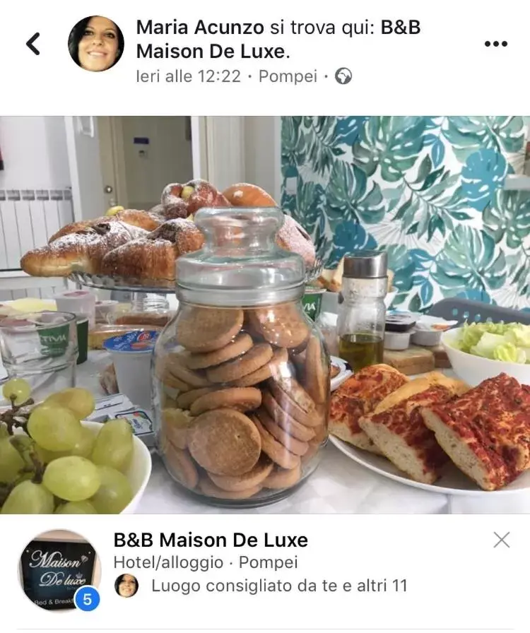 Food in Maison De luxe