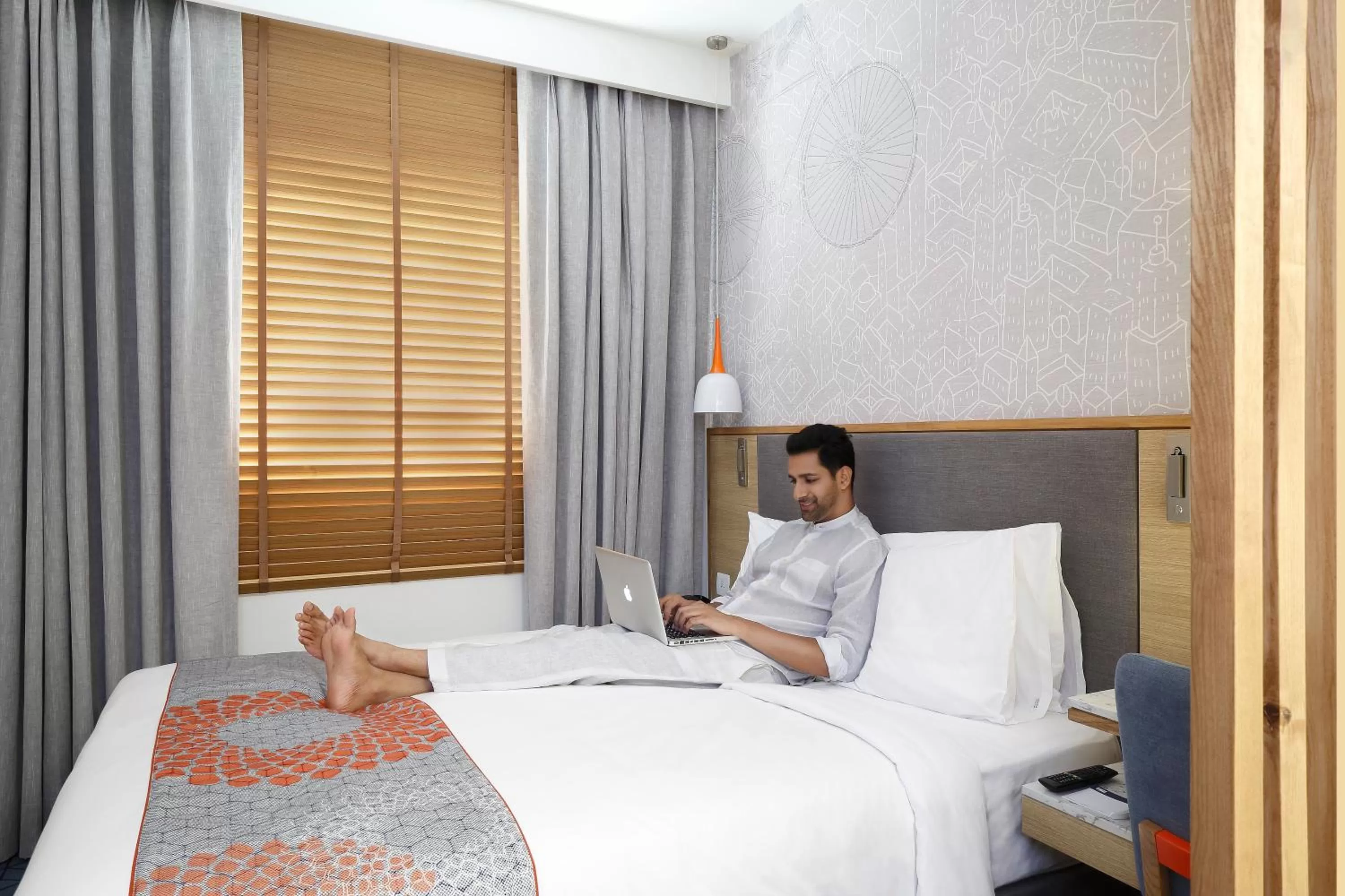 Photo of the whole room, Bed in Holiday Inn Express Nashik Indira Nagar by IHG