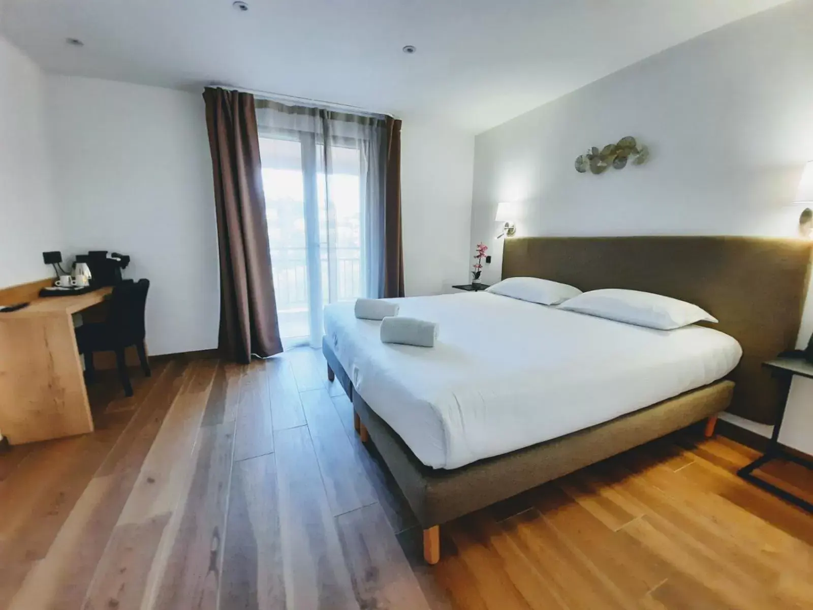 Bed in Hôtel Casa Mea