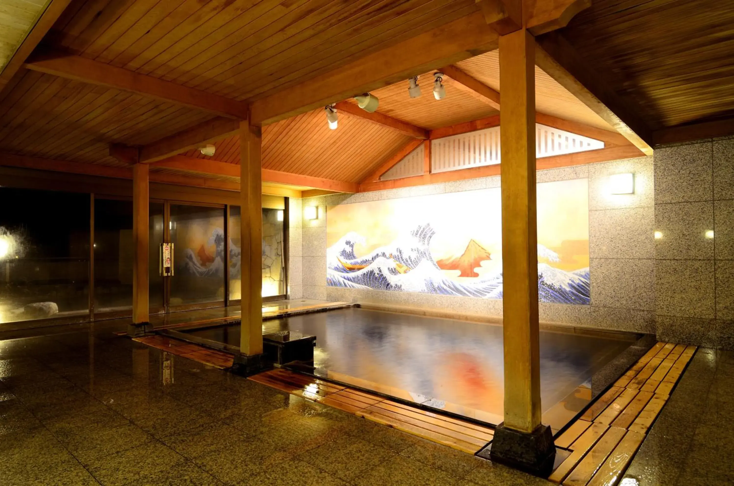 Hot Spring Bath in Jozankei Manseikaku Hotel Milione