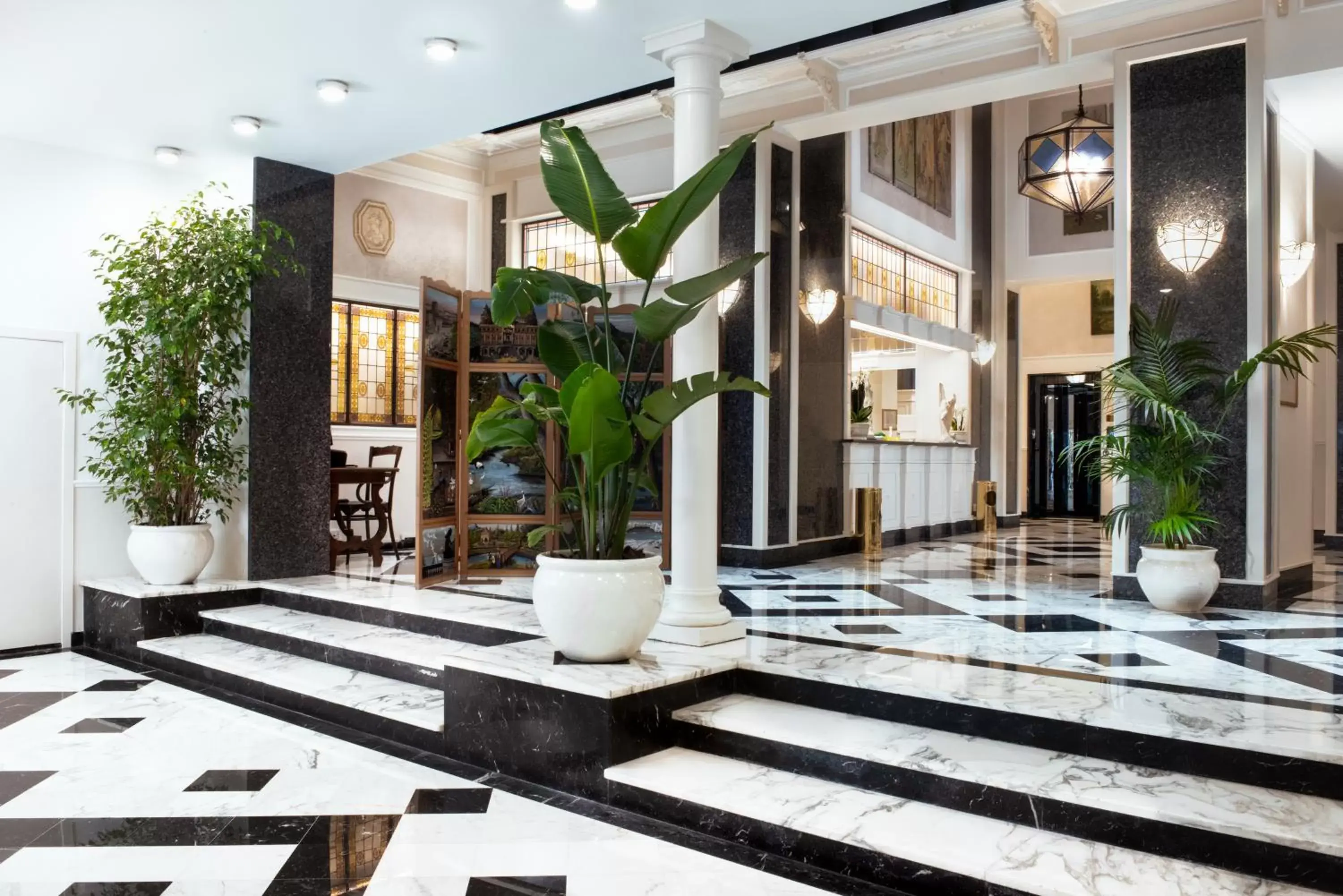 Lobby or reception in Hotel Berchielli