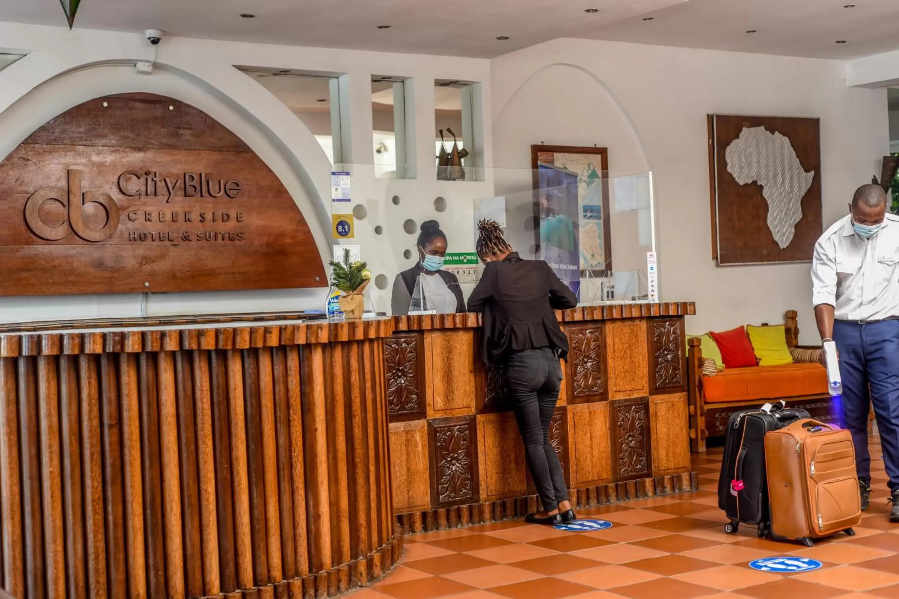 Lobby or reception, Lobby/Reception in CityBlue Creekside Hotel & Suites