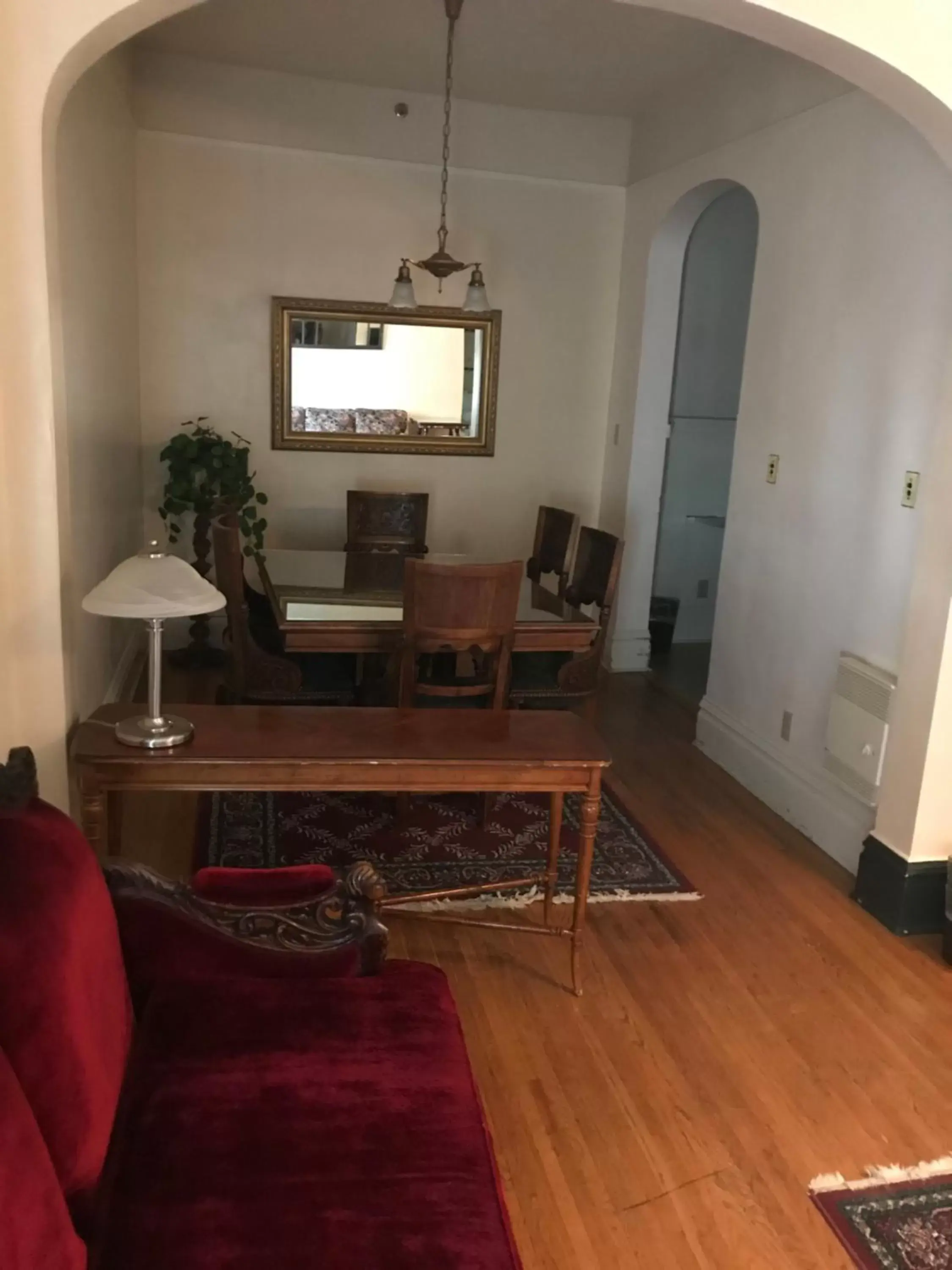 Seating Area in Historic Franklin Hotel