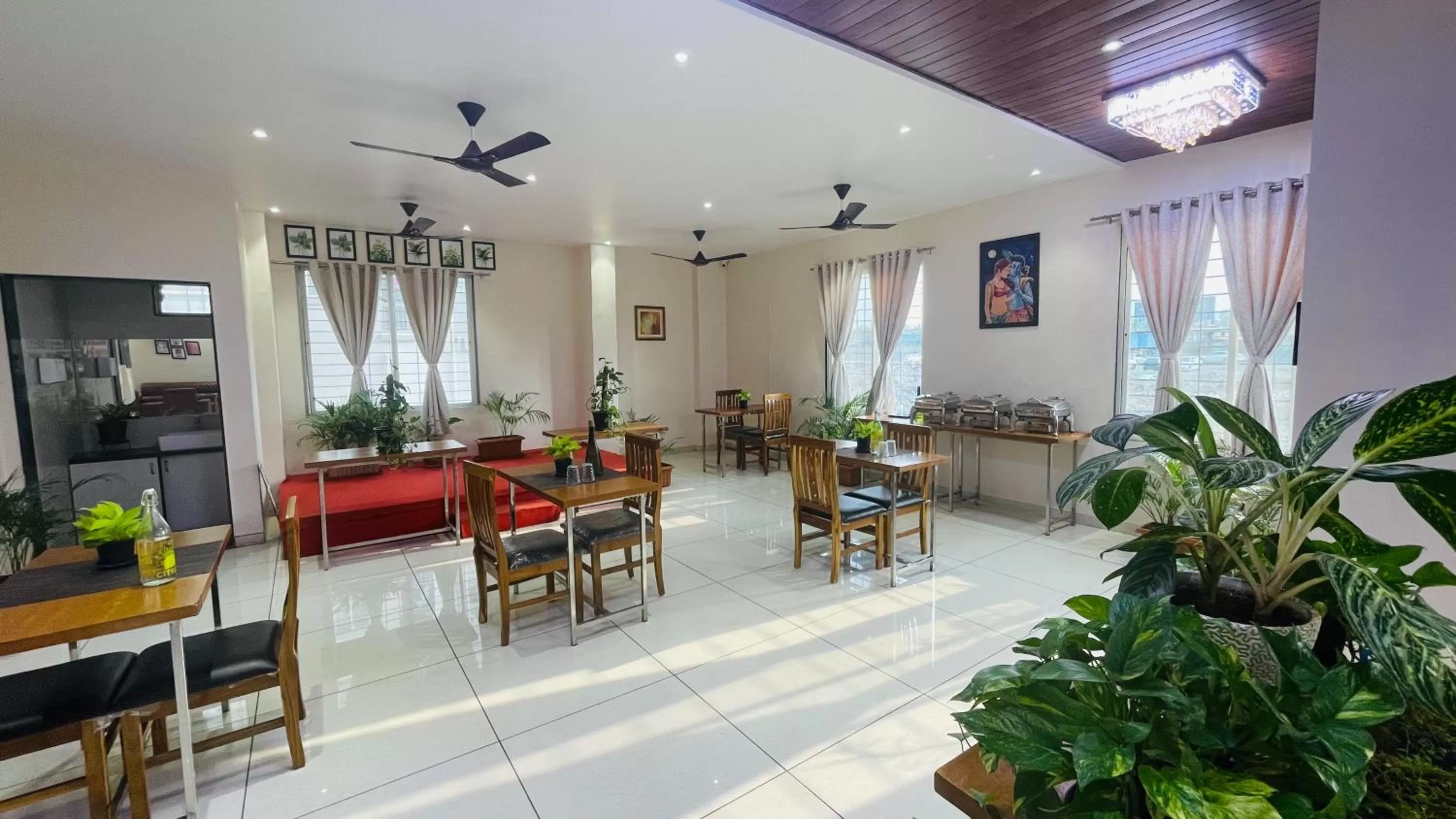 Seating area in Treebo Royal Imperio, Hinjewadi