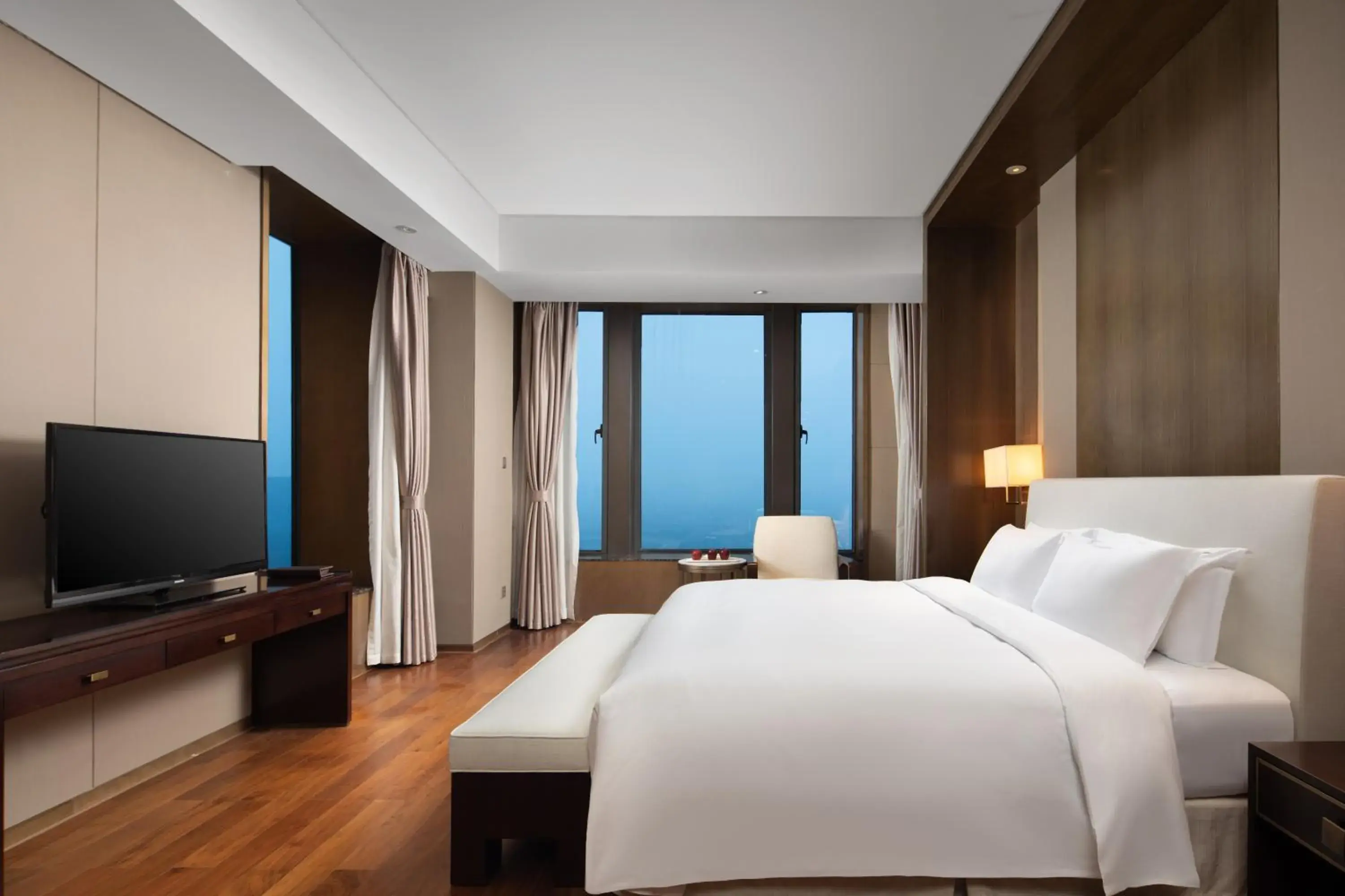 Bed in The Yun Hotel Hankou