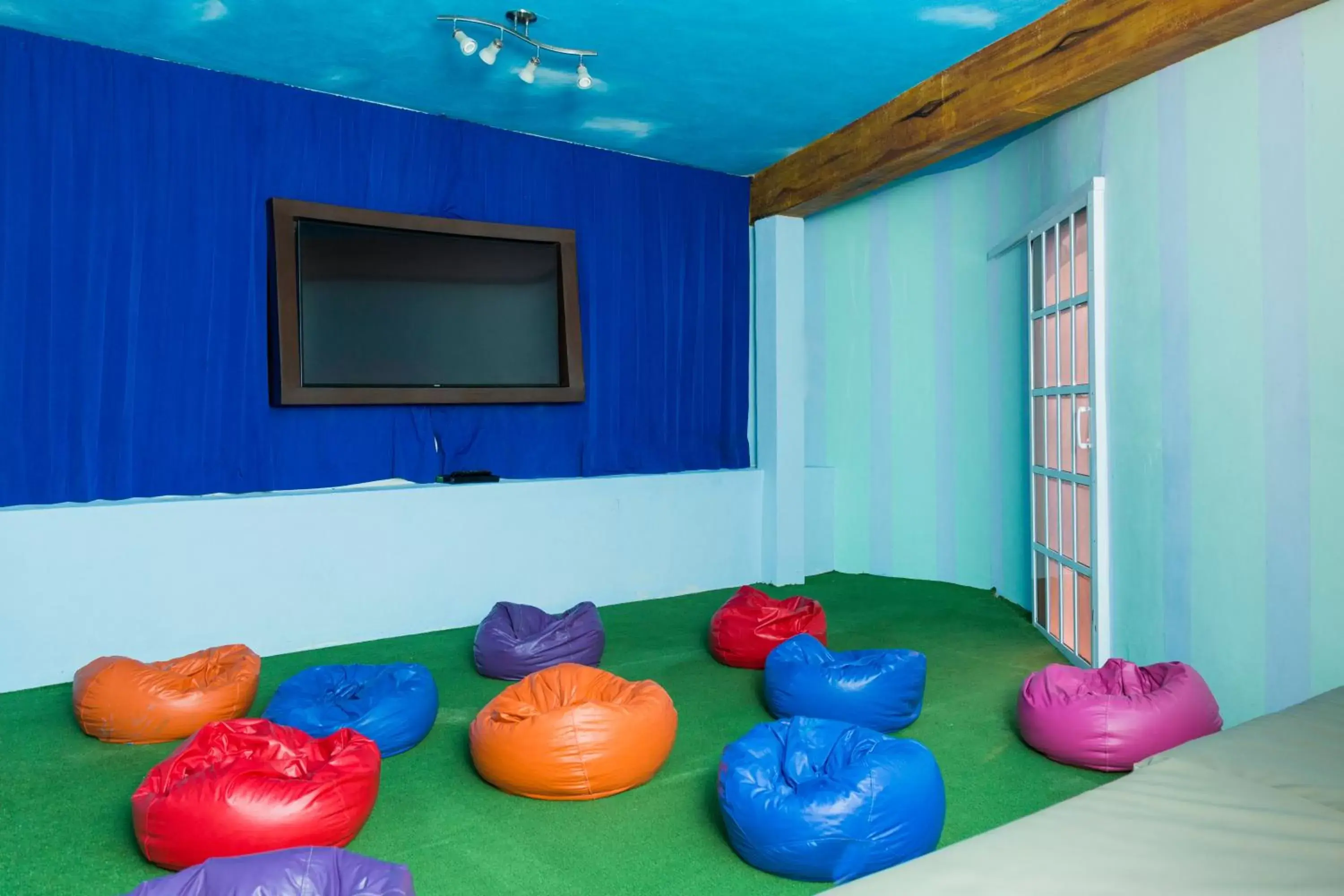 Children play ground, TV/Entertainment Center in GR Caribe Deluxe By Solaris All Inclusive