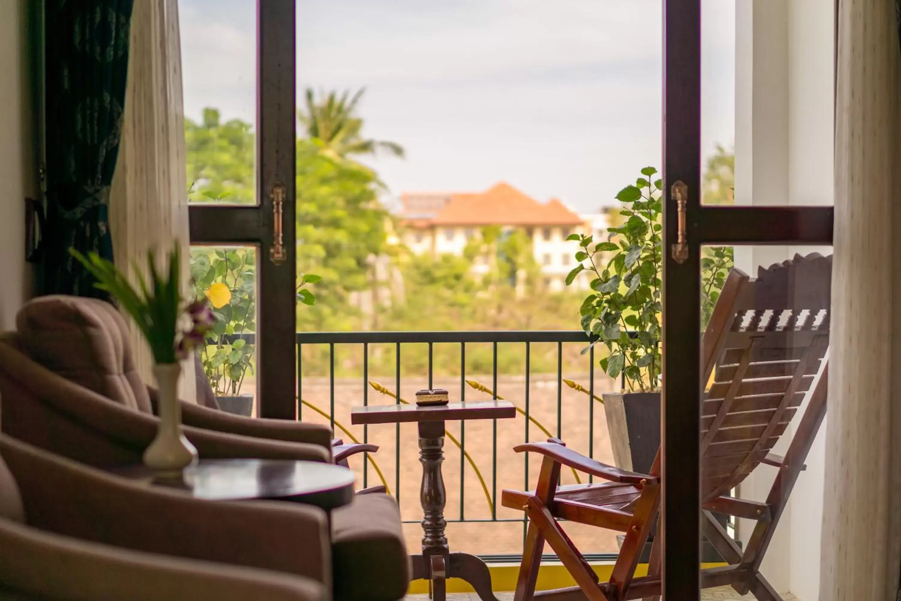 Balcony/Terrace in Beyond Yangon Inn