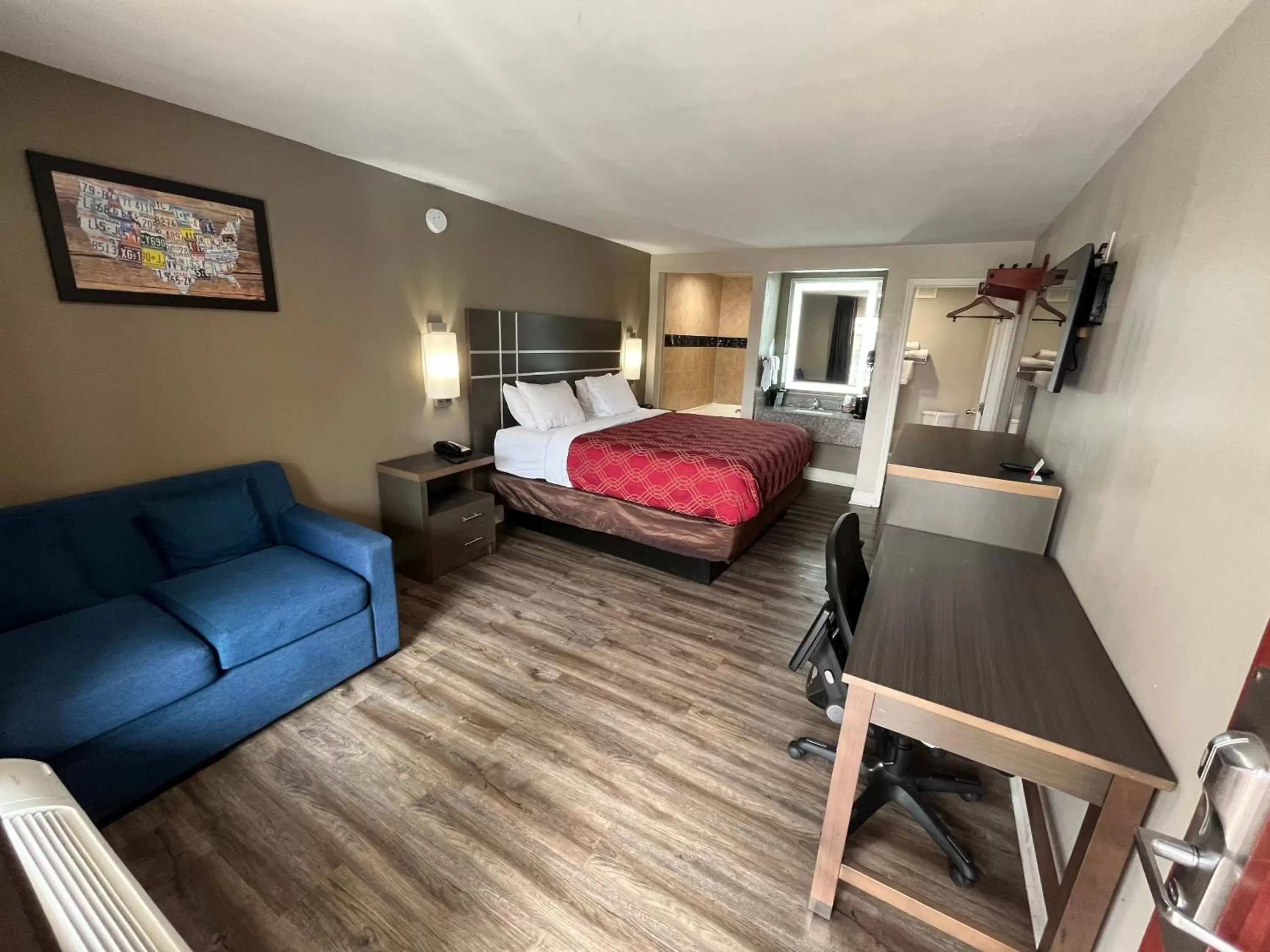 Seating area in Econo Lodge Inn & Suites Nashville SE Murfreesboro - MTSU