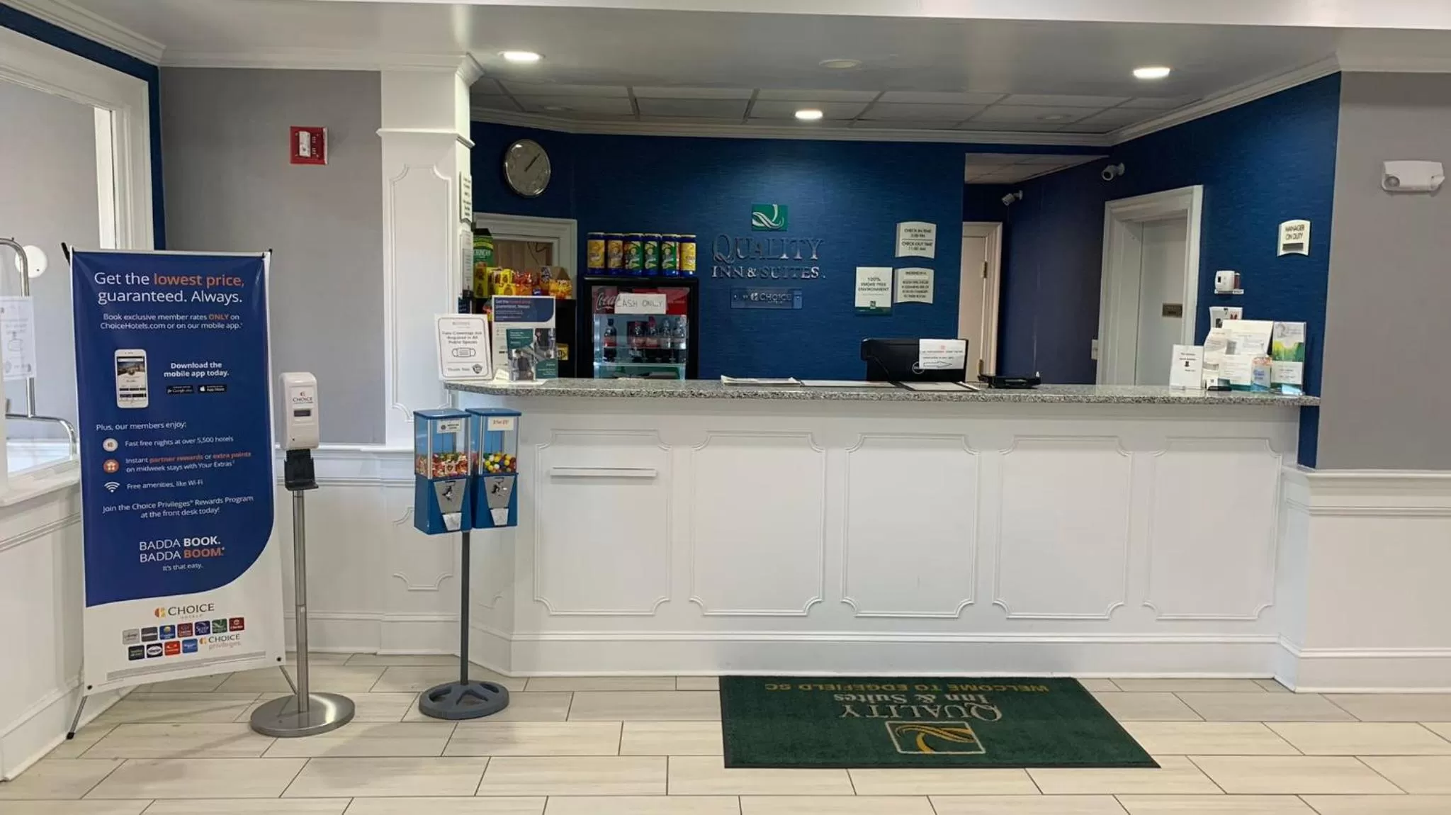 Lobby or reception in Quality Inn & Suites Edgefield