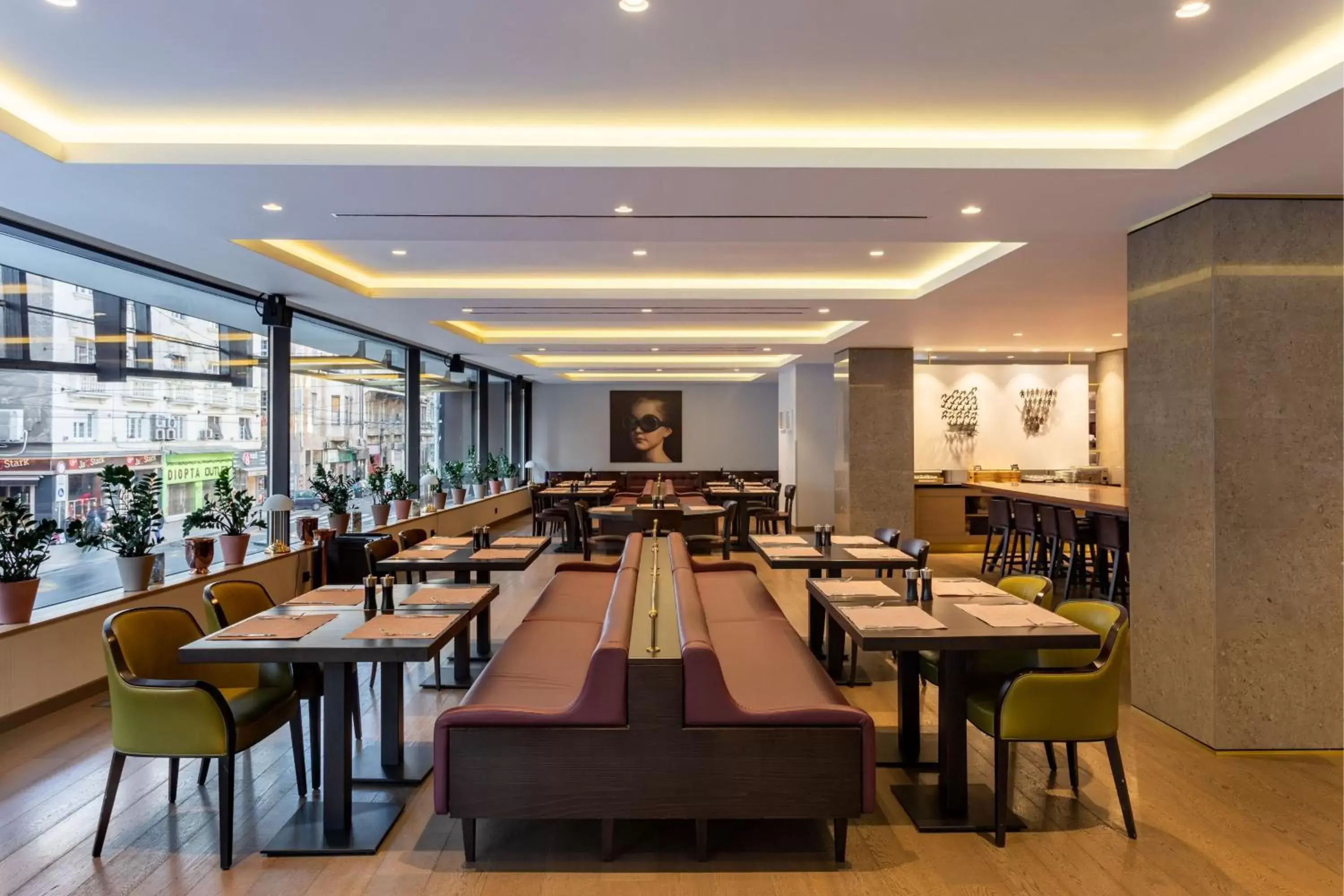 Restaurant/Places to Eat in Courtyard by Marriott Belgrade City Center