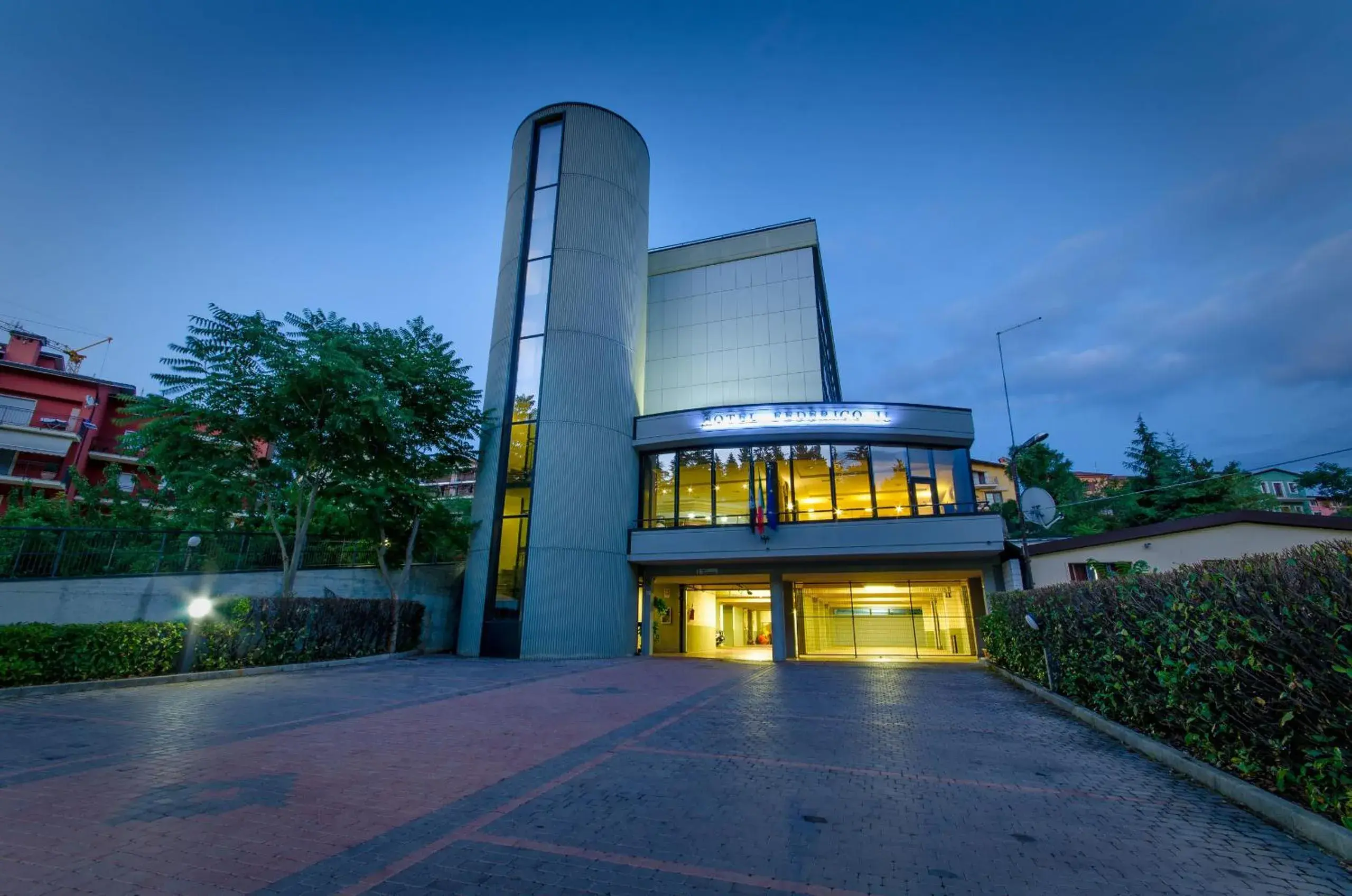 Facade/entrance, Property Building in Hotel Federico II