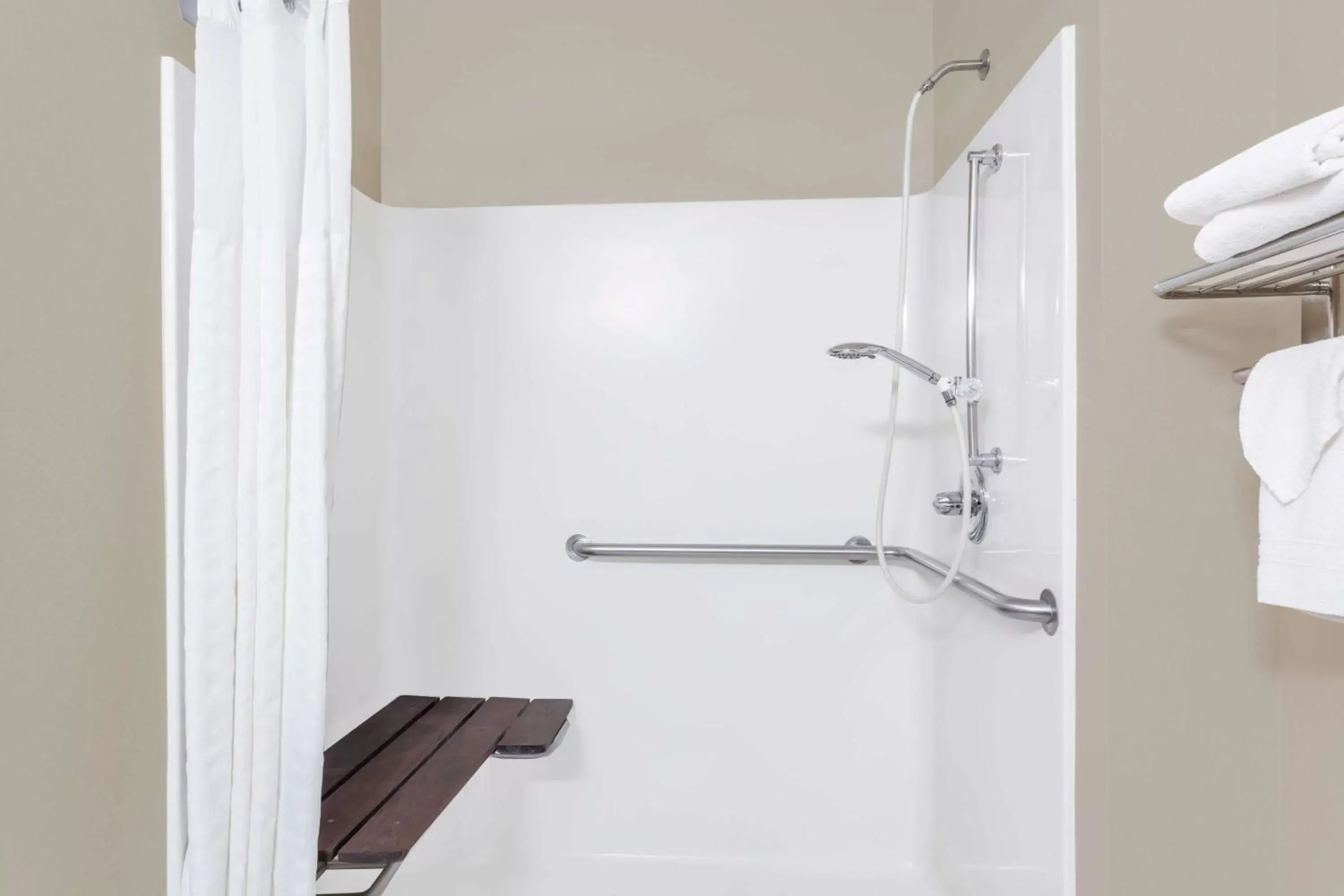 Shower, Bathroom in Super 8 by Wyndham Adrian