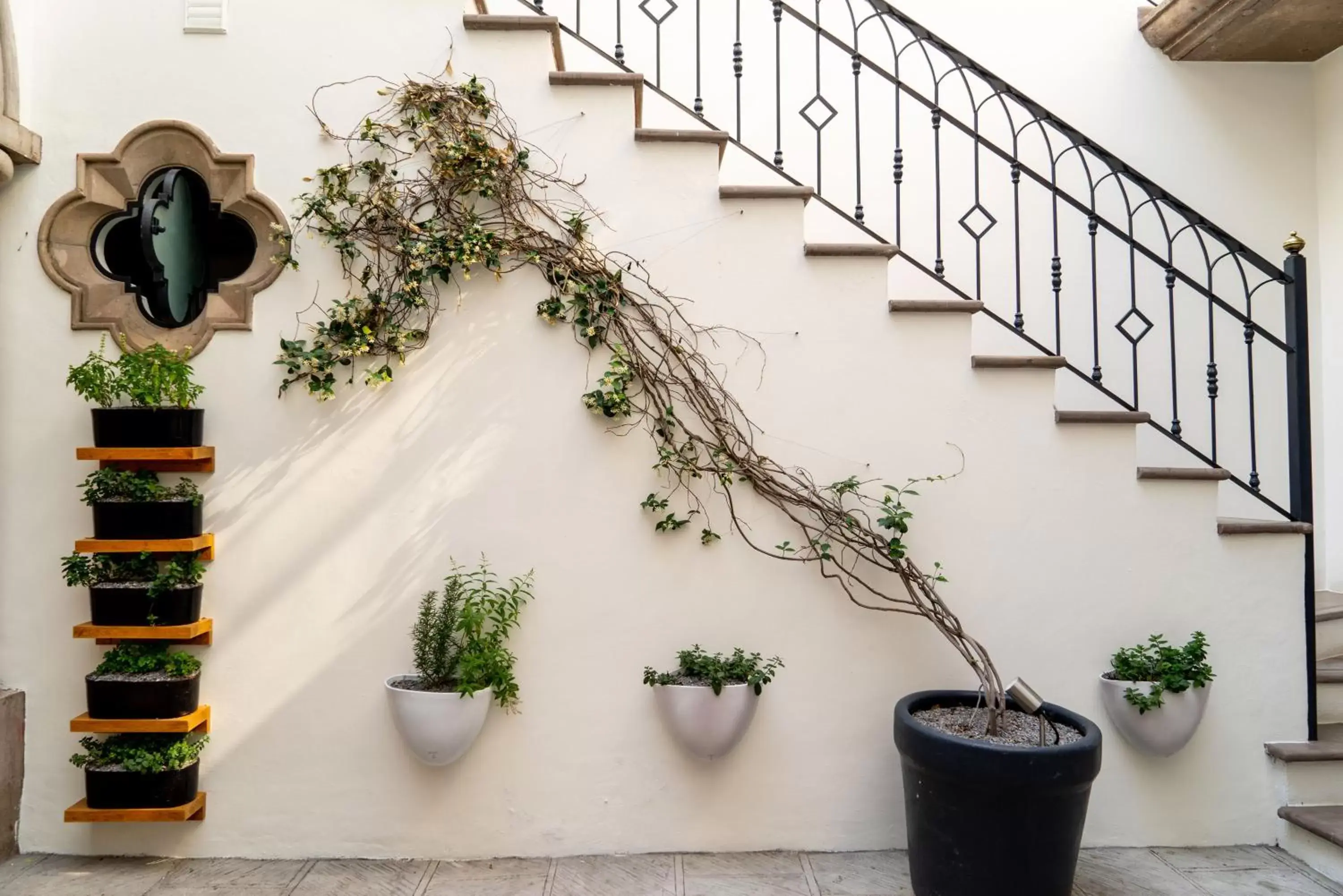 Decorative detail in Casa Delphine