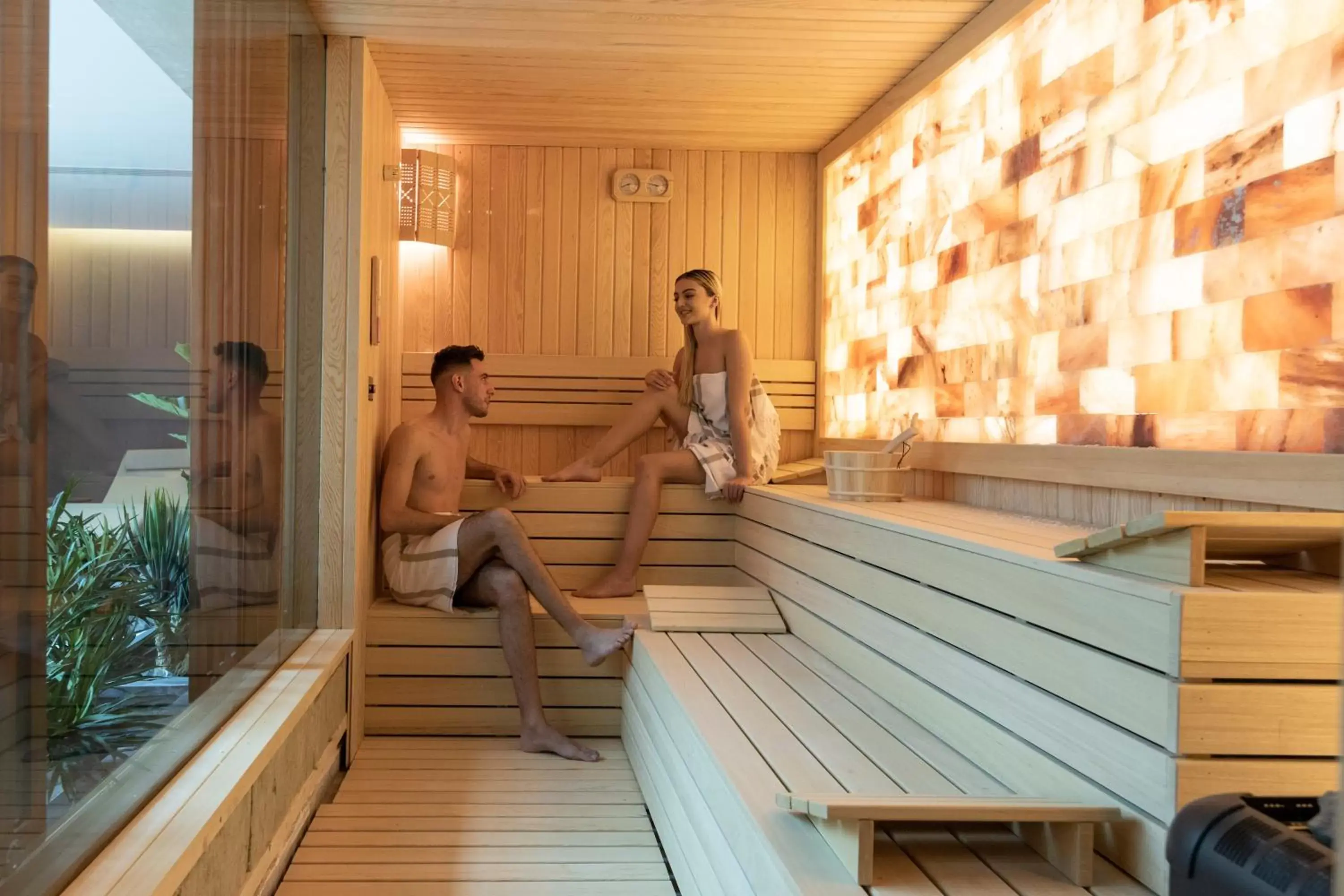 Sauna, Guests in Xheko Imperial Luxury Hotel & SPA