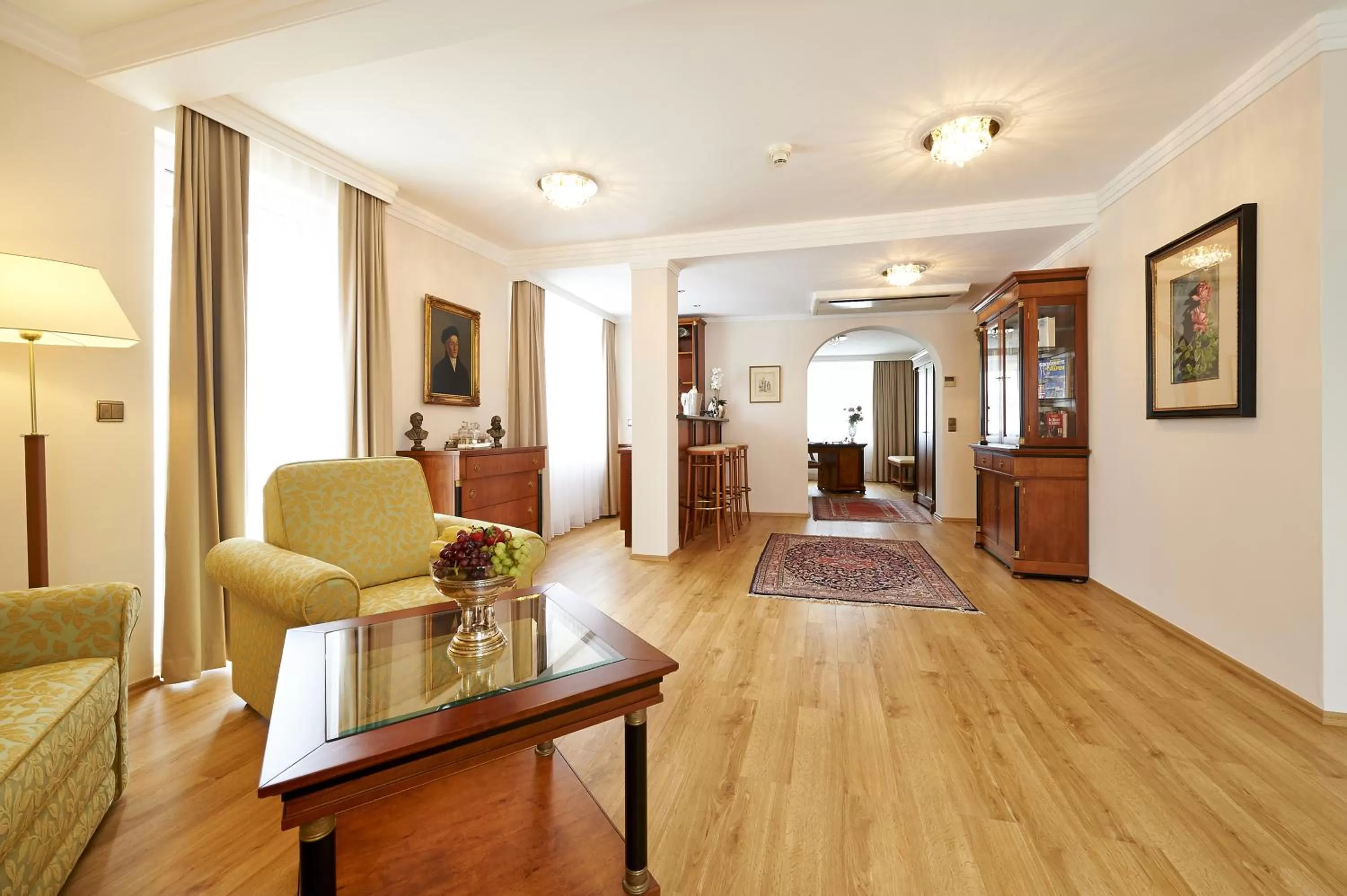 Living room in Hotel Admiral am Kurpark