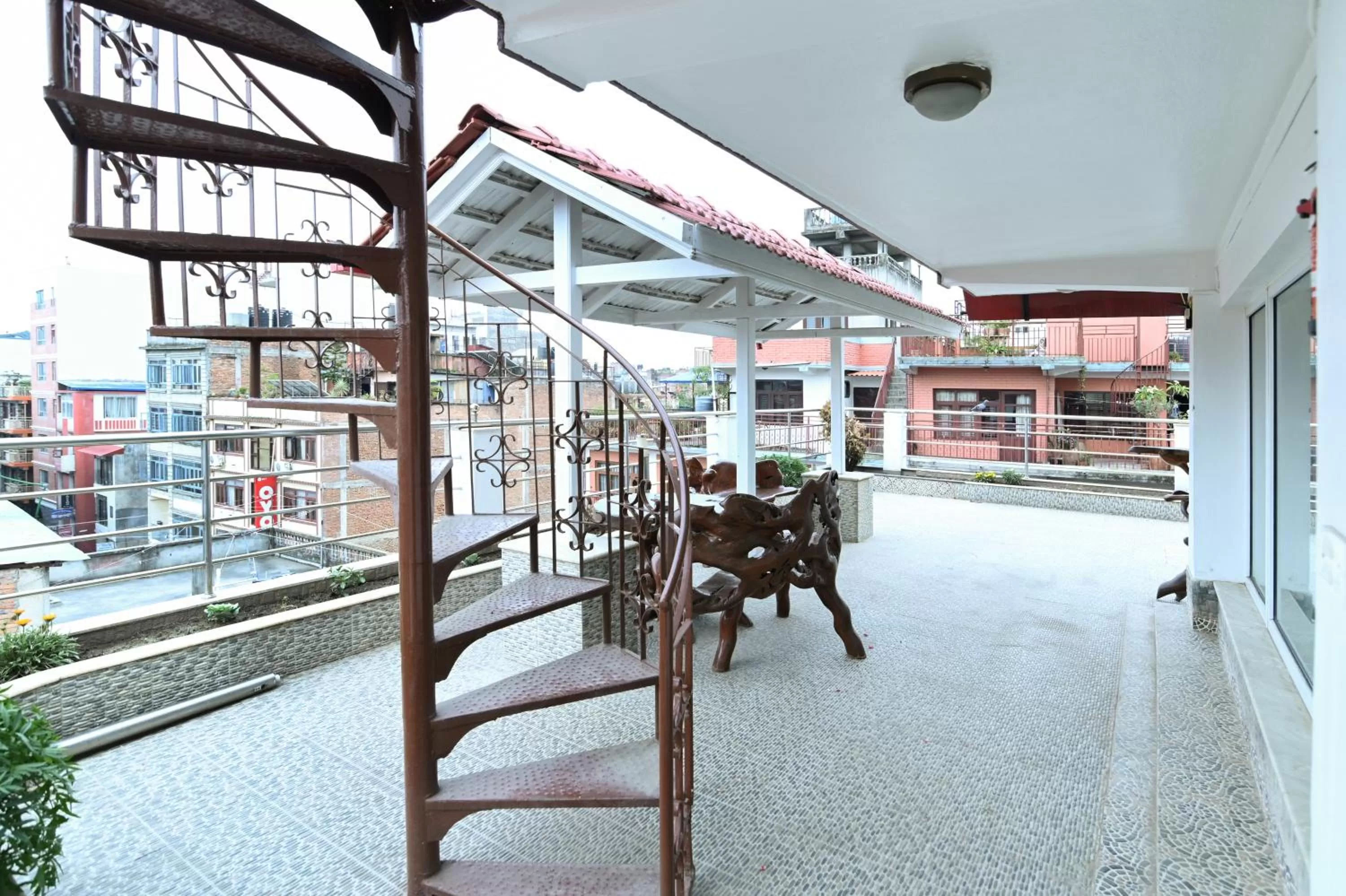 Balcony/Terrace in Hotel M Square Pvt.Ltd