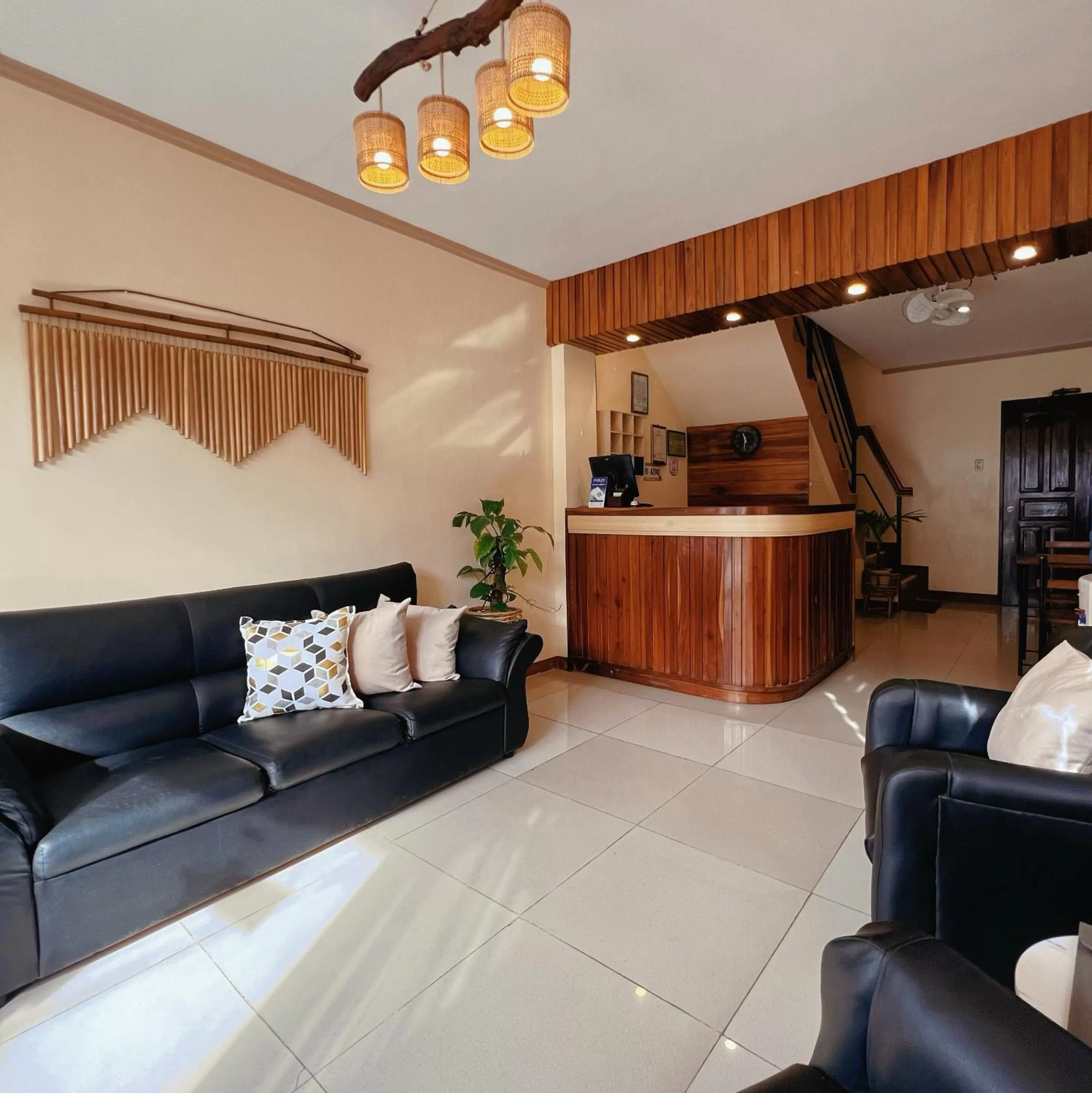 Lobby or reception in Balayong Pension