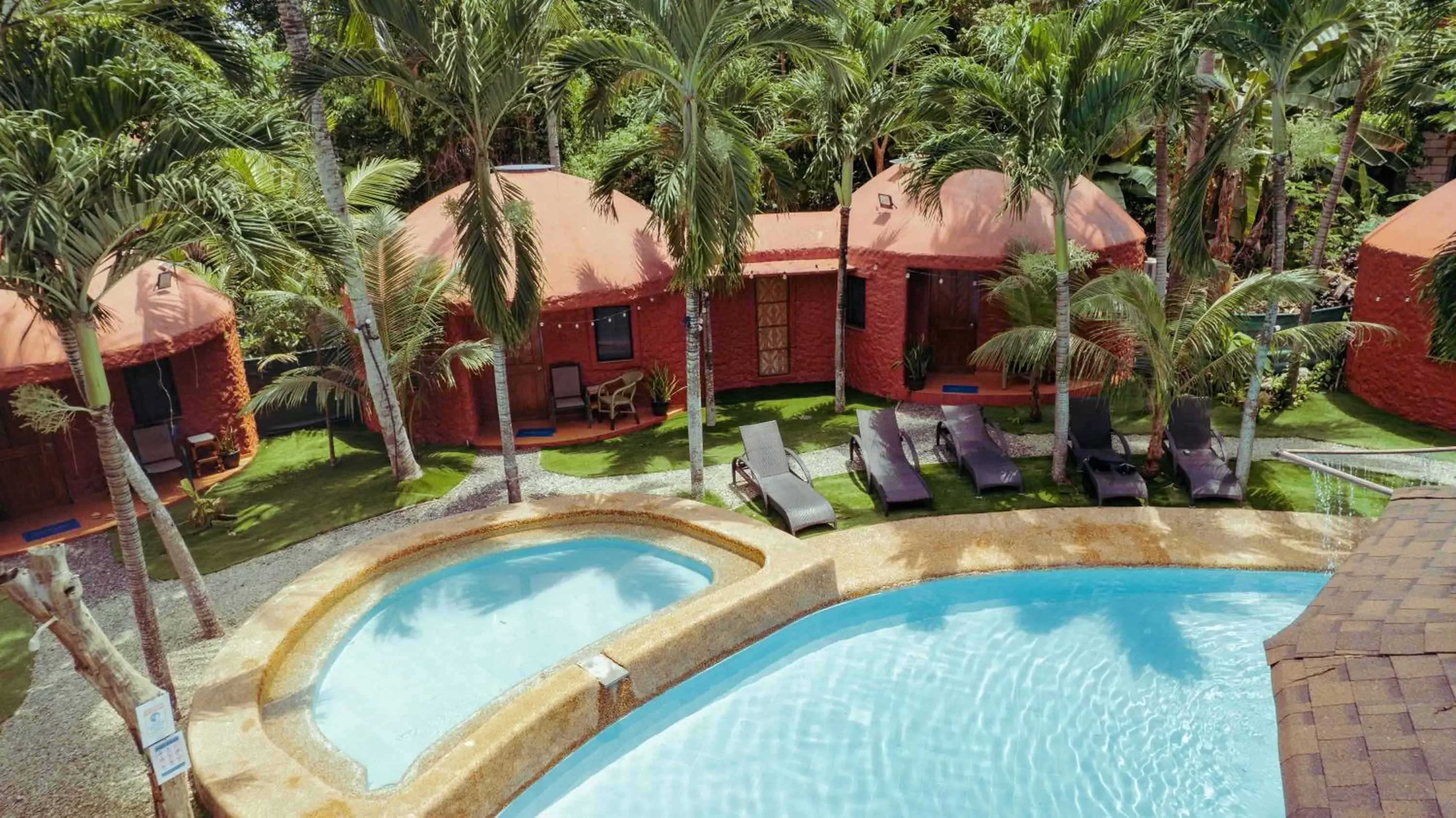 Pool View in Panglao Chocolate Hills Resort