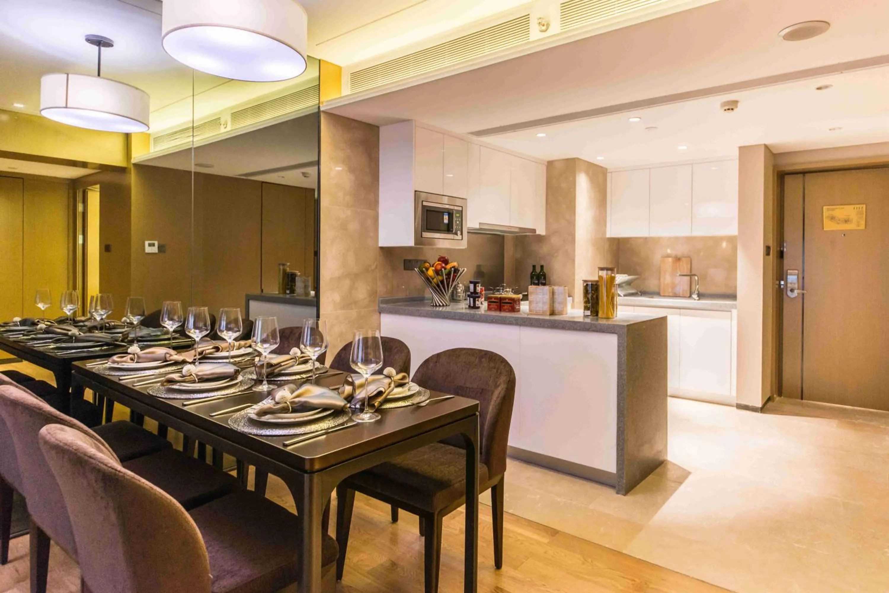 Kitchen or kitchenette in Somerset Grandview Shenzhen