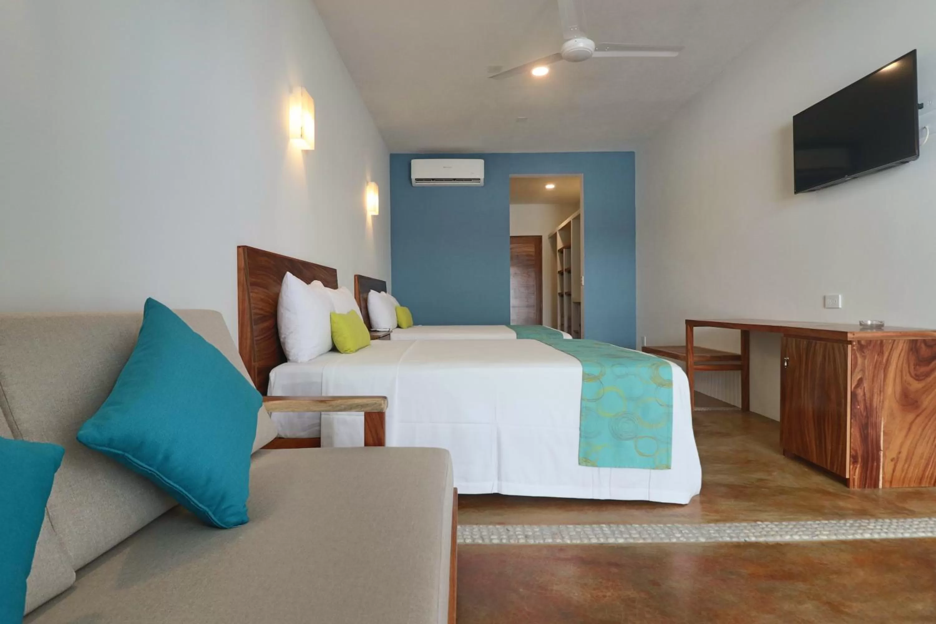 Bed in Punta Zicatela Hotel - Adults Only