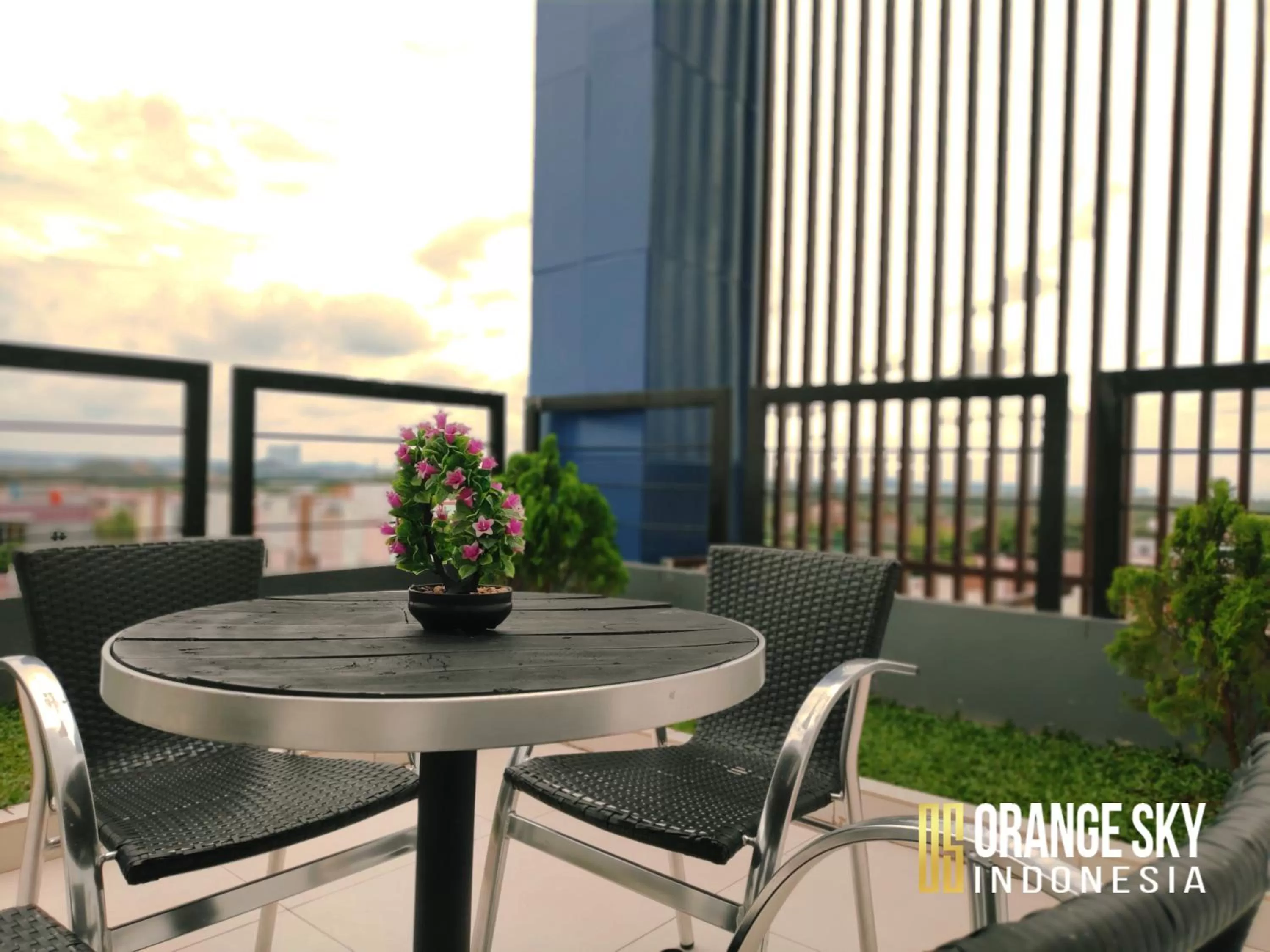 Garden in OS Hotel Airport Batam