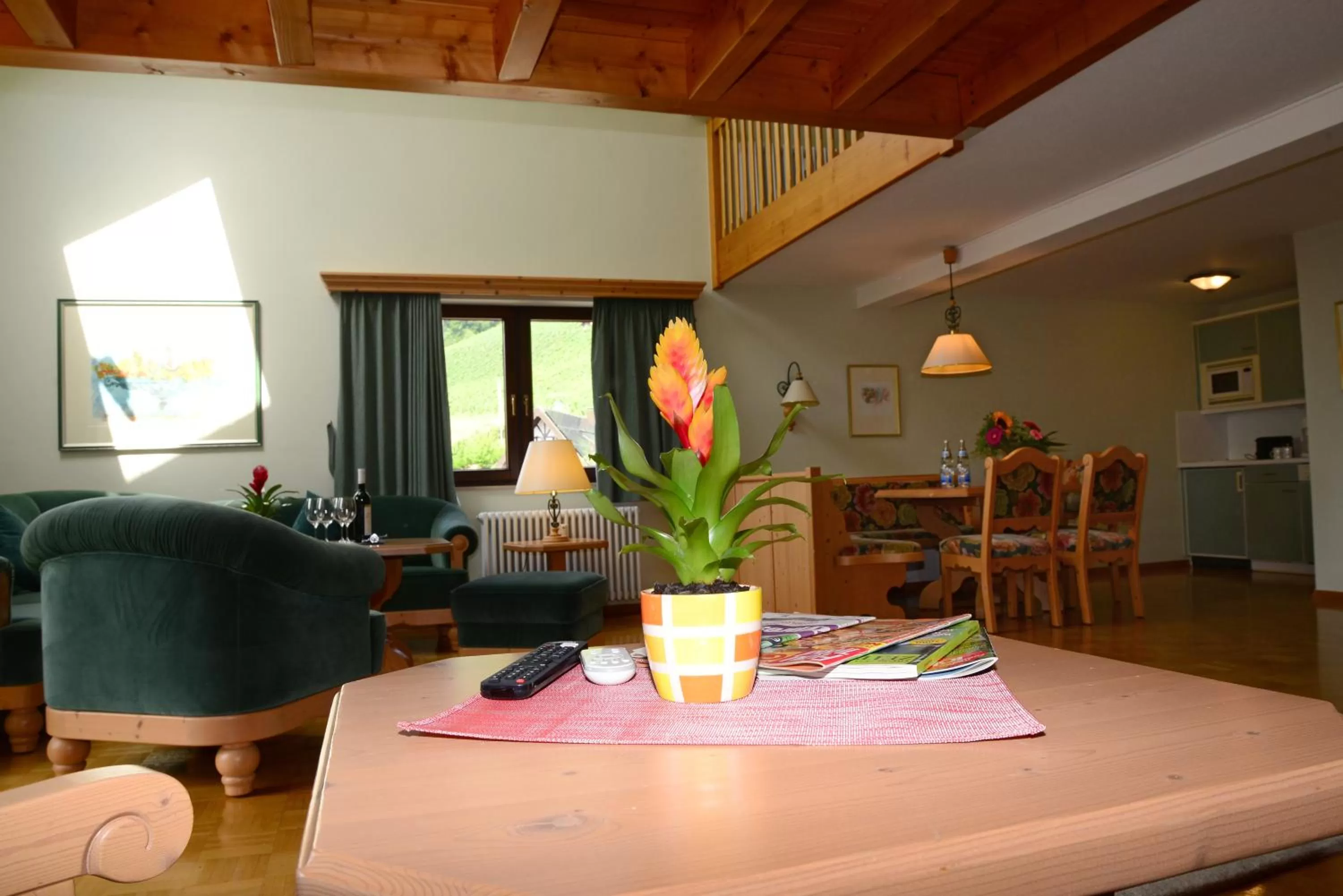 Kitchen or kitchenette in Residence am Weinberg / Travellers Hotelbetriebs GmbH