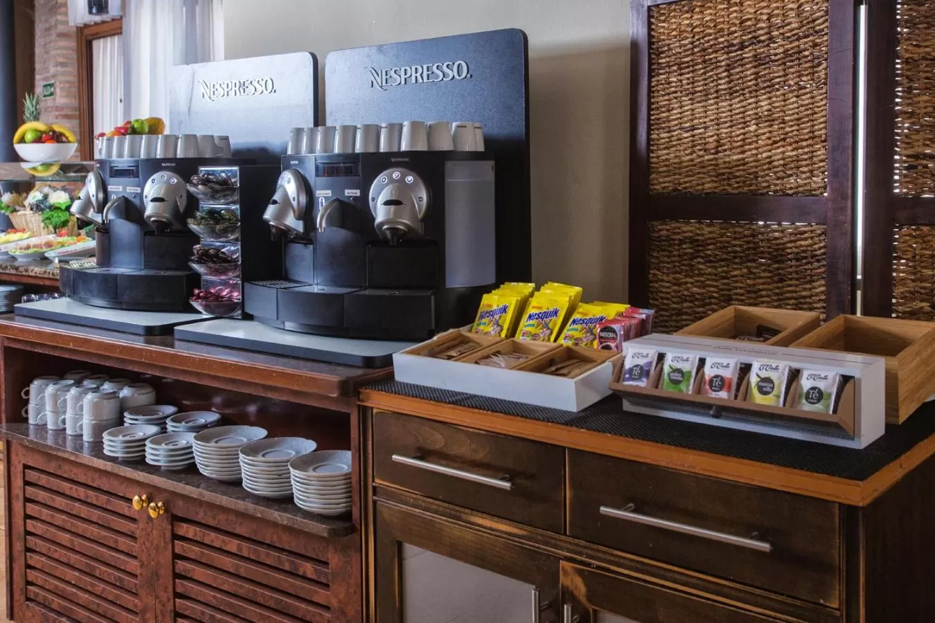 Breakfast in Hotel Monasterio Benedictino