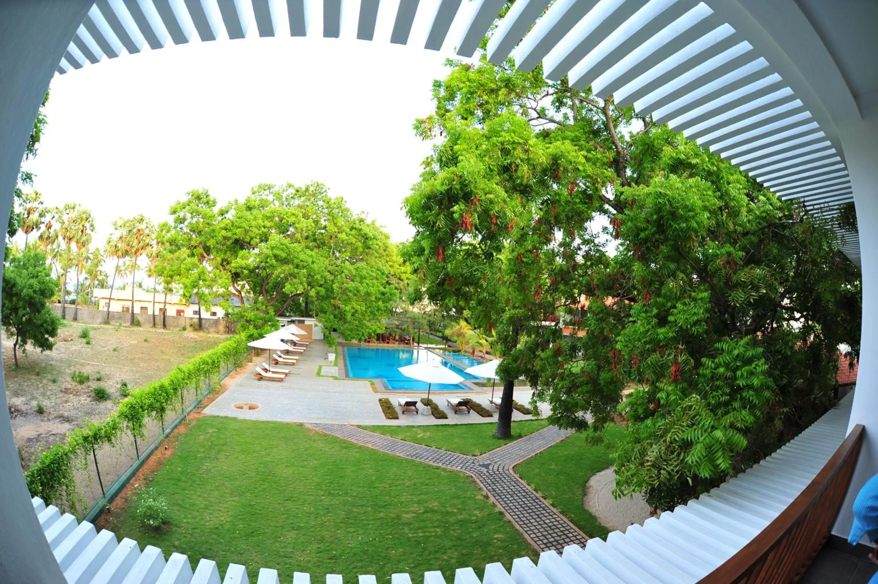 Swimming pool in Anantamaa Hotel