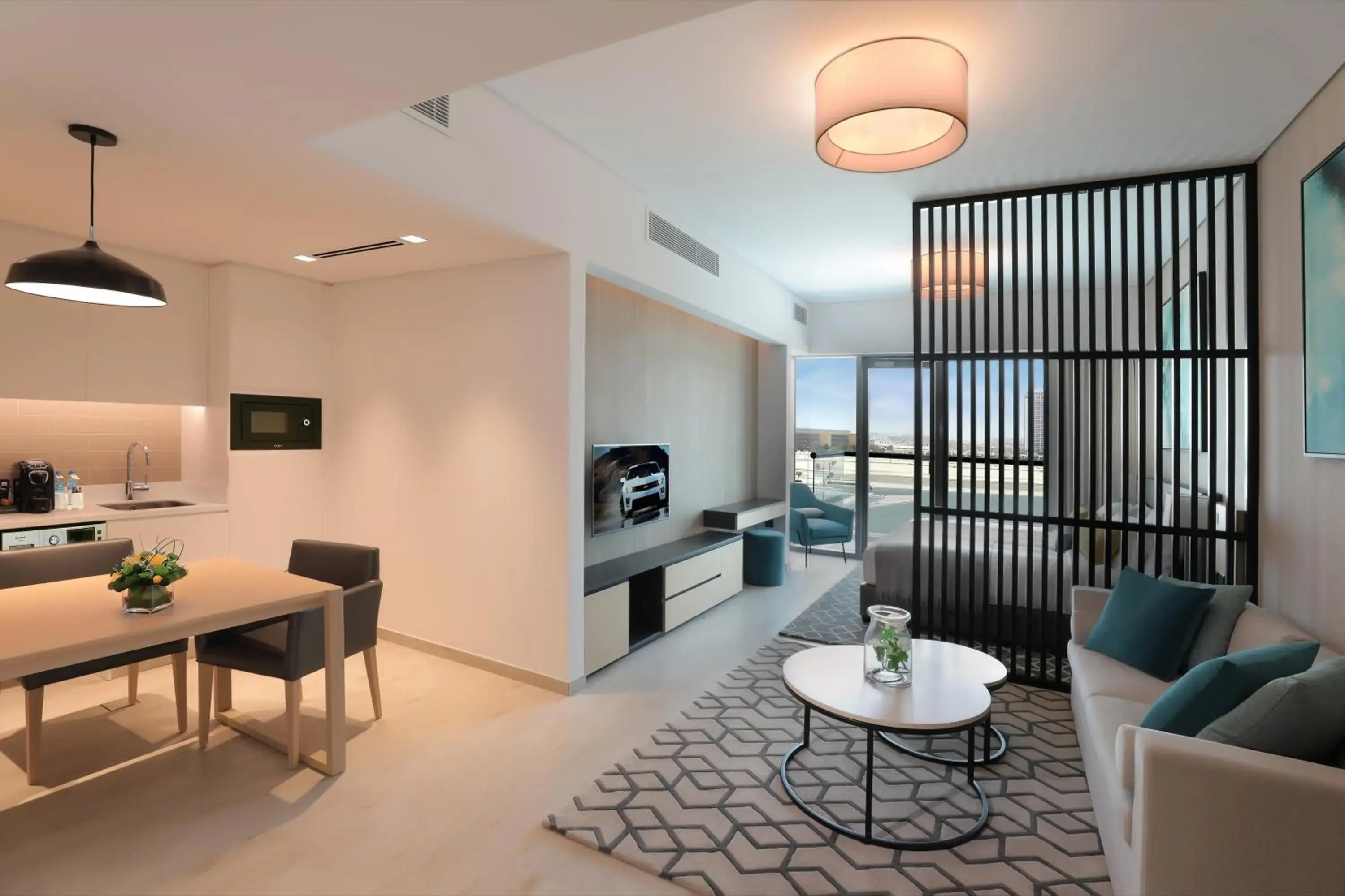 Living room, Seating Area in Millennium Executive Apartments Mont Rose