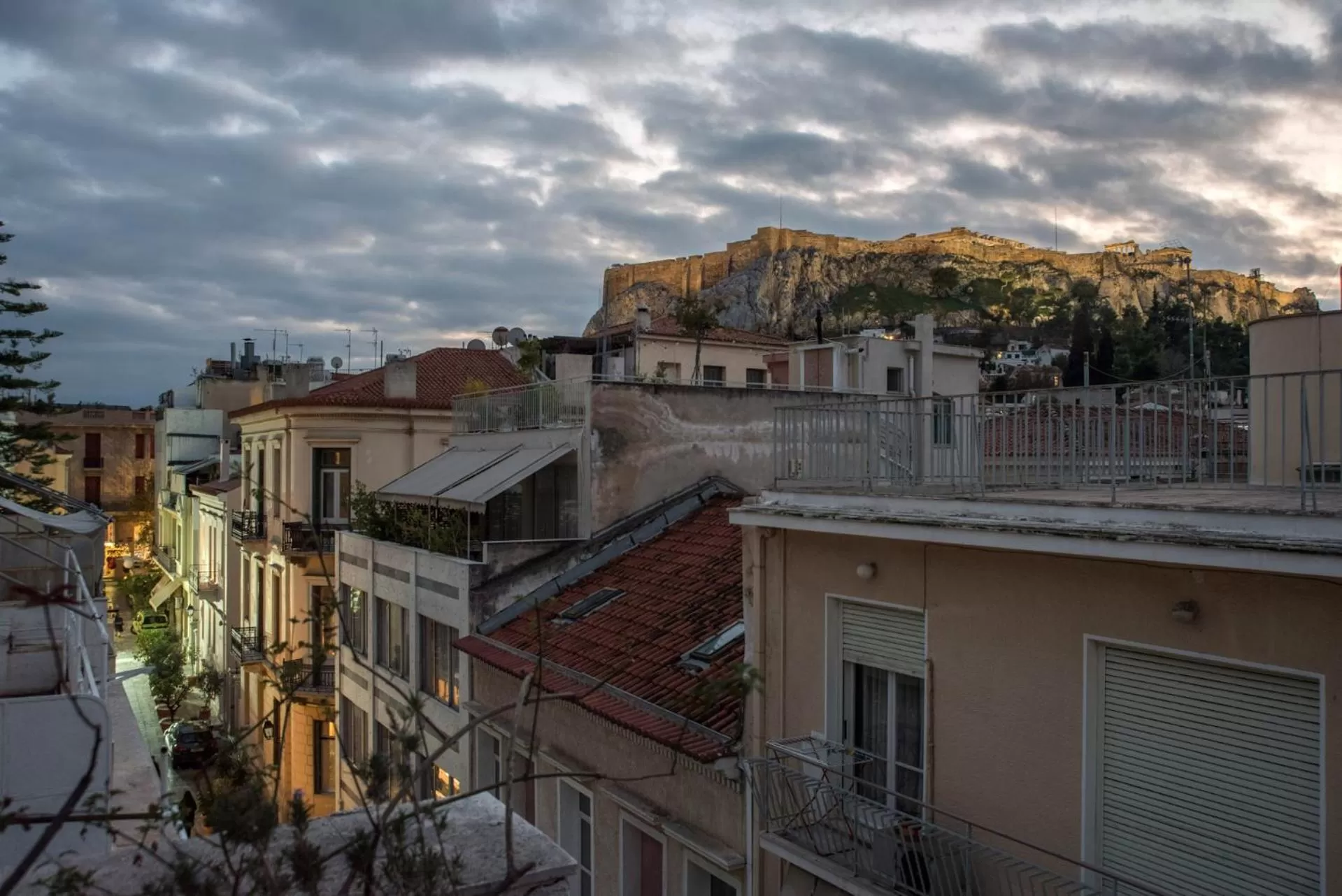 City view in Kimon Hotel Athens
