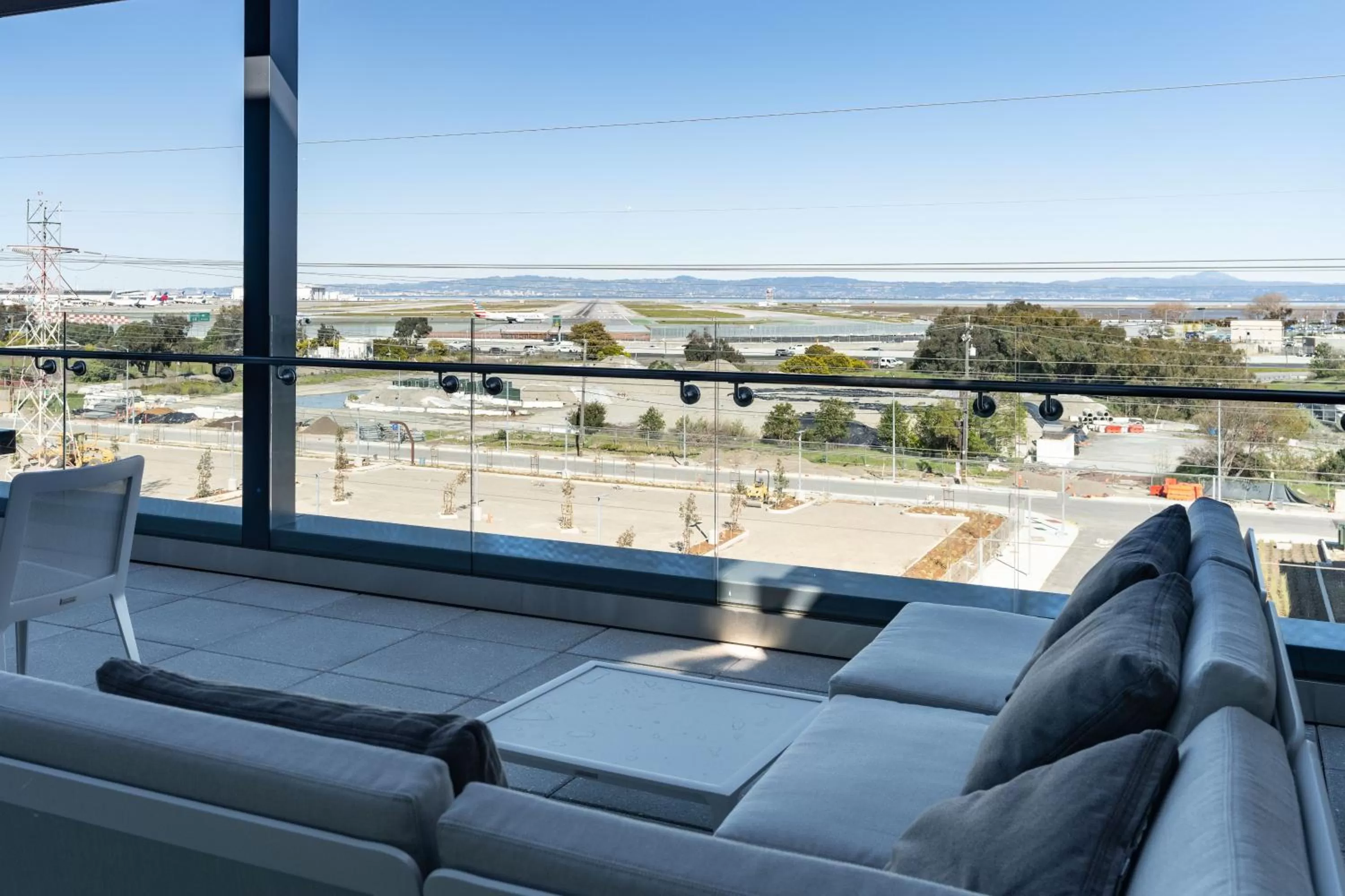 Balcony/Terrace in Residence Inn by Marriott San Francisco Airport Millbrae Station