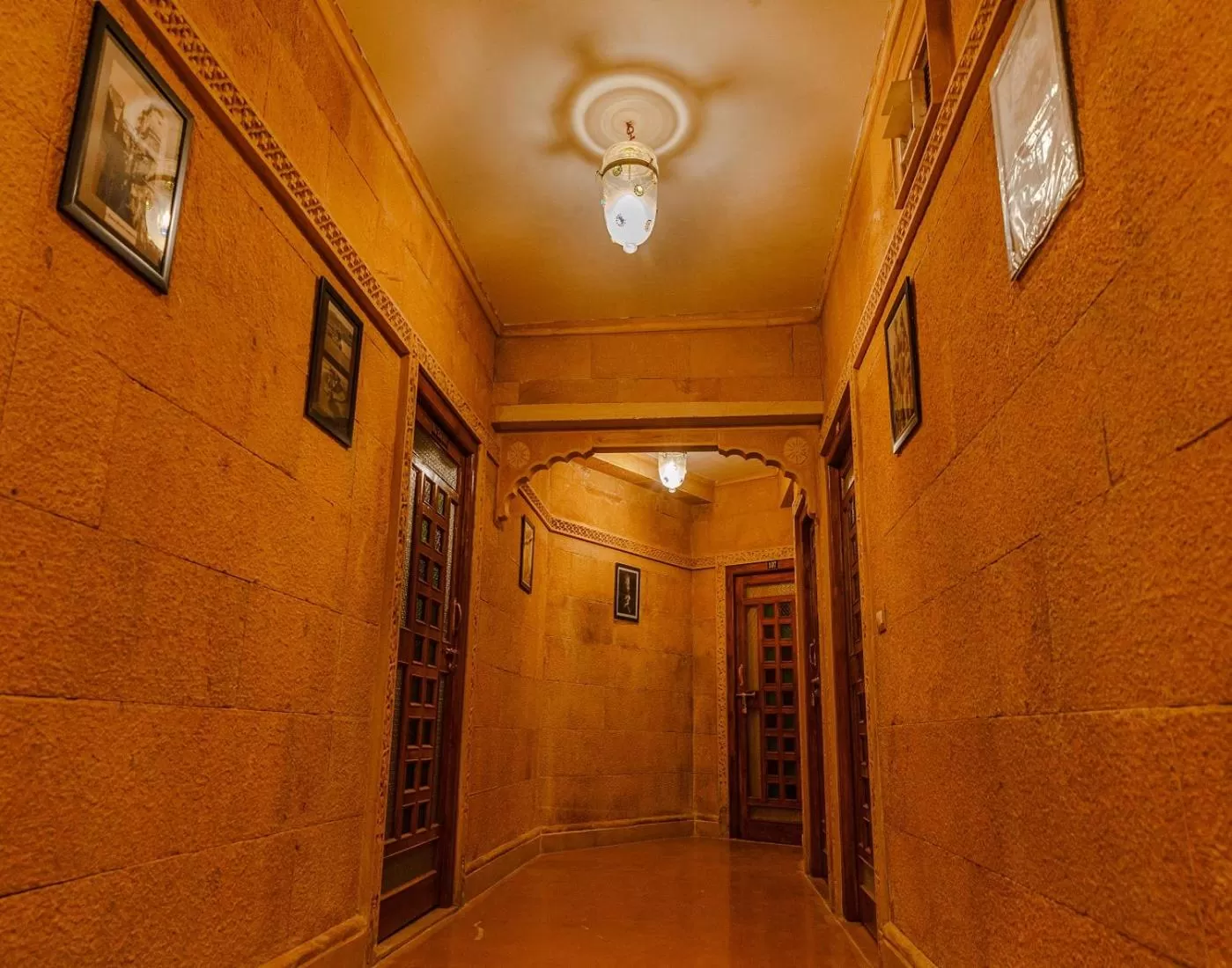 Lobby or reception in Hotel Lal Garh Fort And Palace