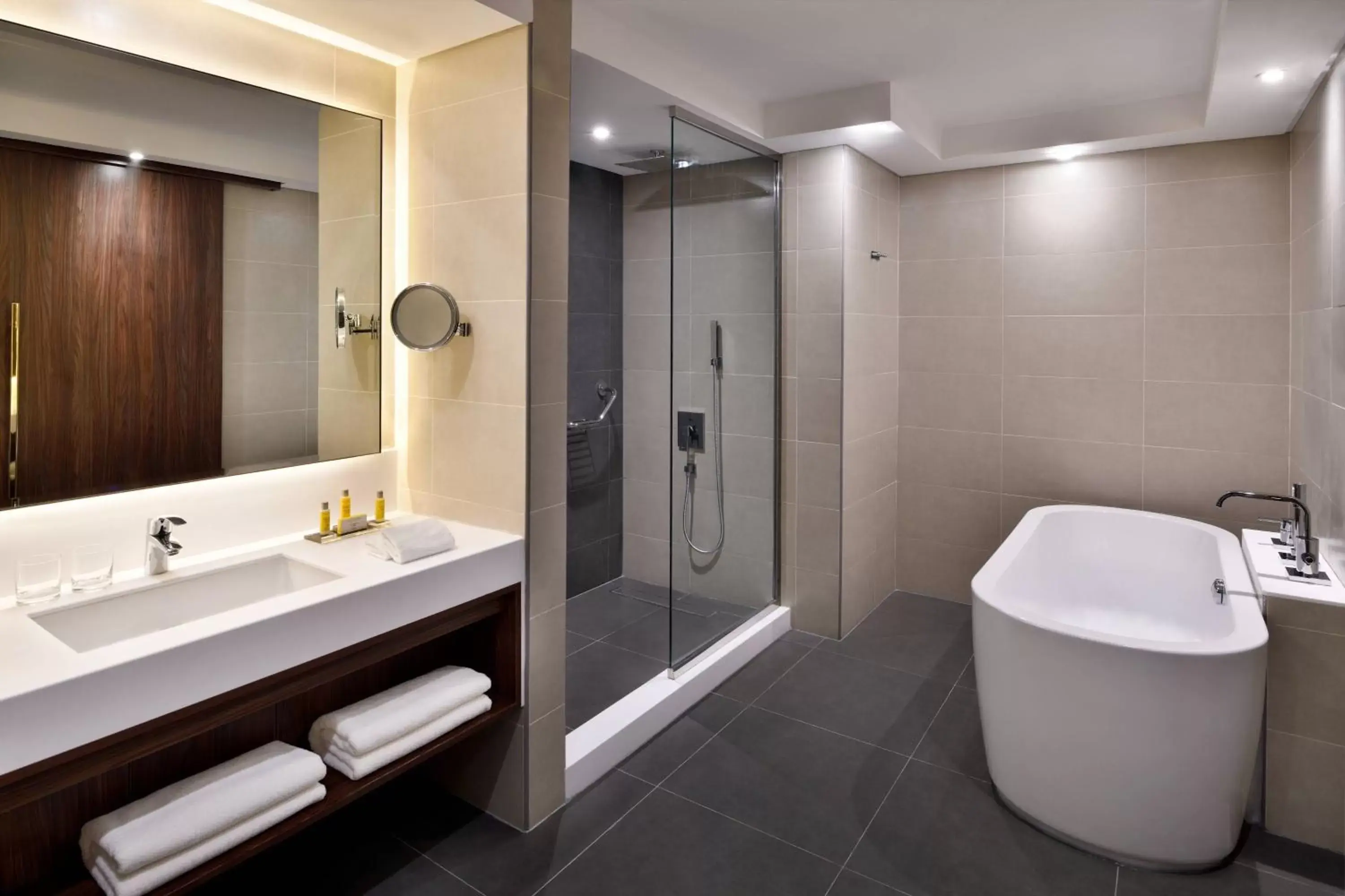 Bathroom in Riyadh Airport Marriott Hotel