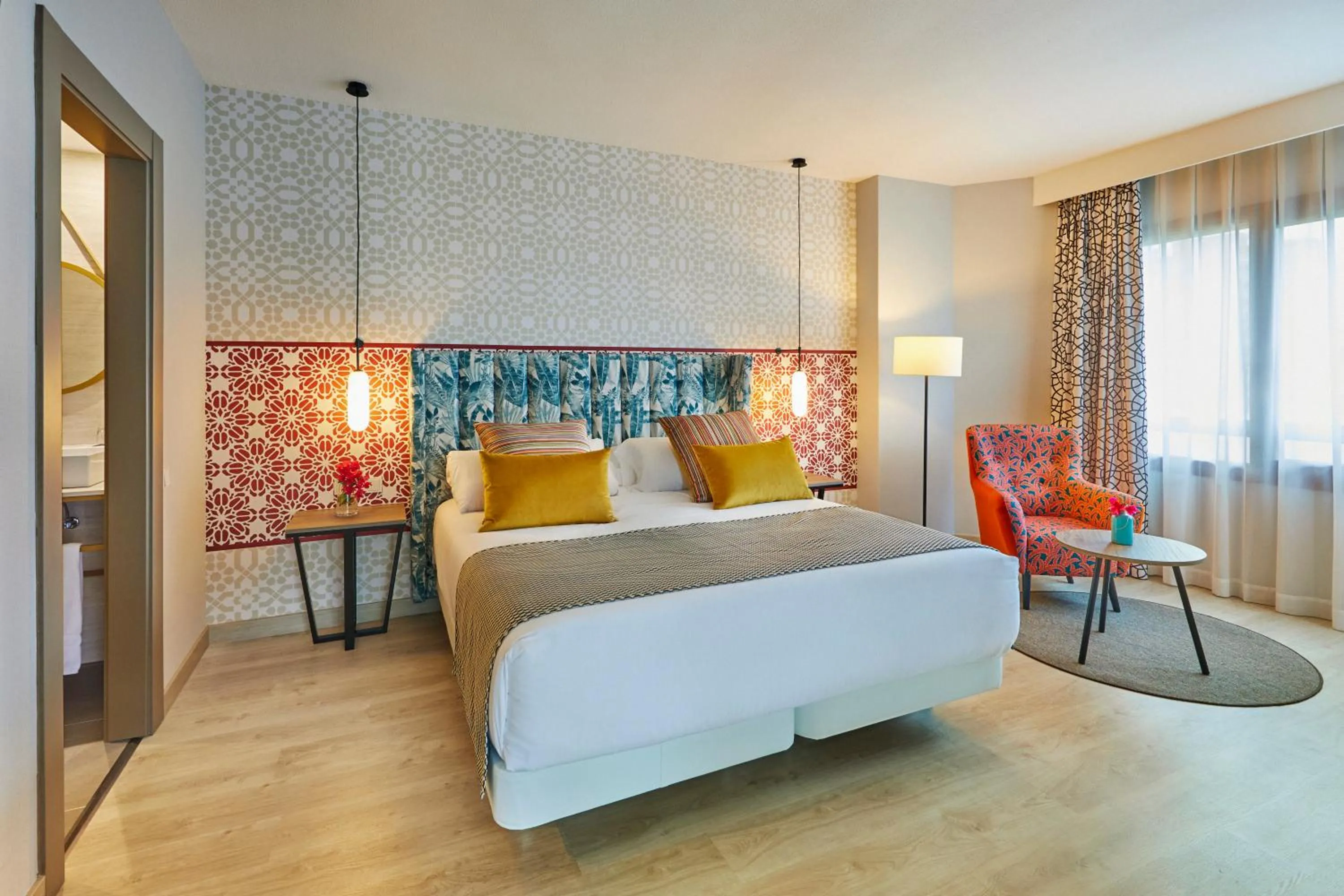 Bed in Hesperia Sevilla