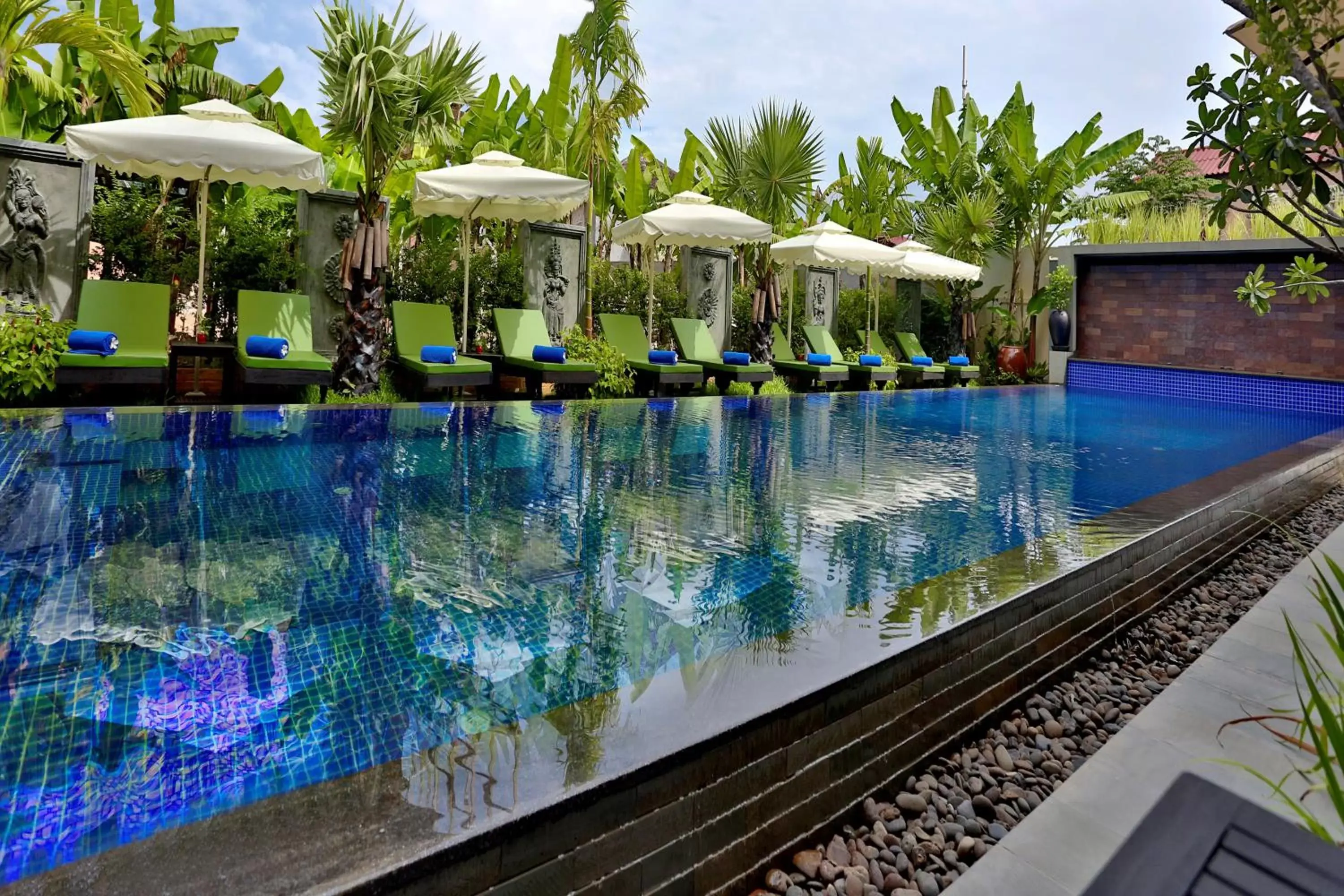 Swimming Pool in Khmer Mansion Boutique Hotel