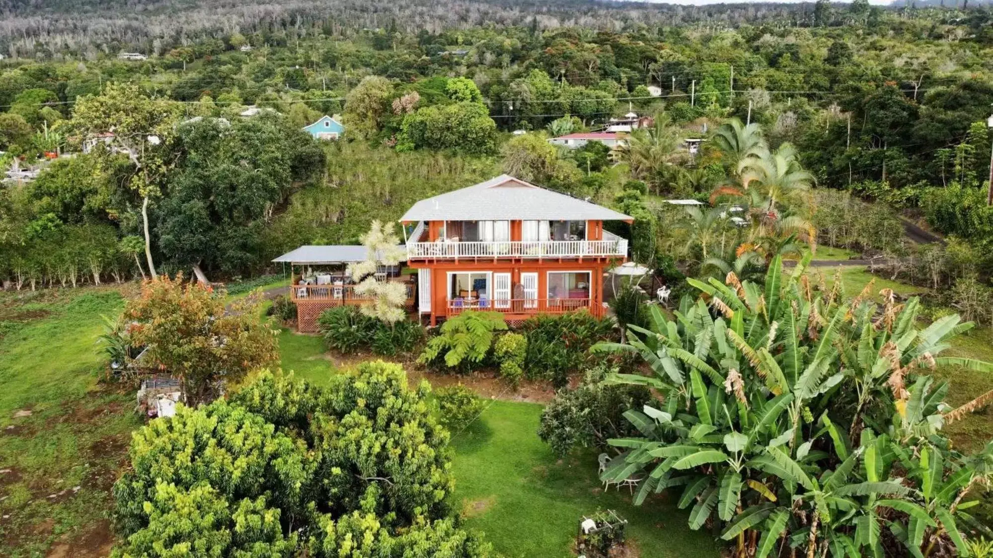 Property Building in Coffee Garden