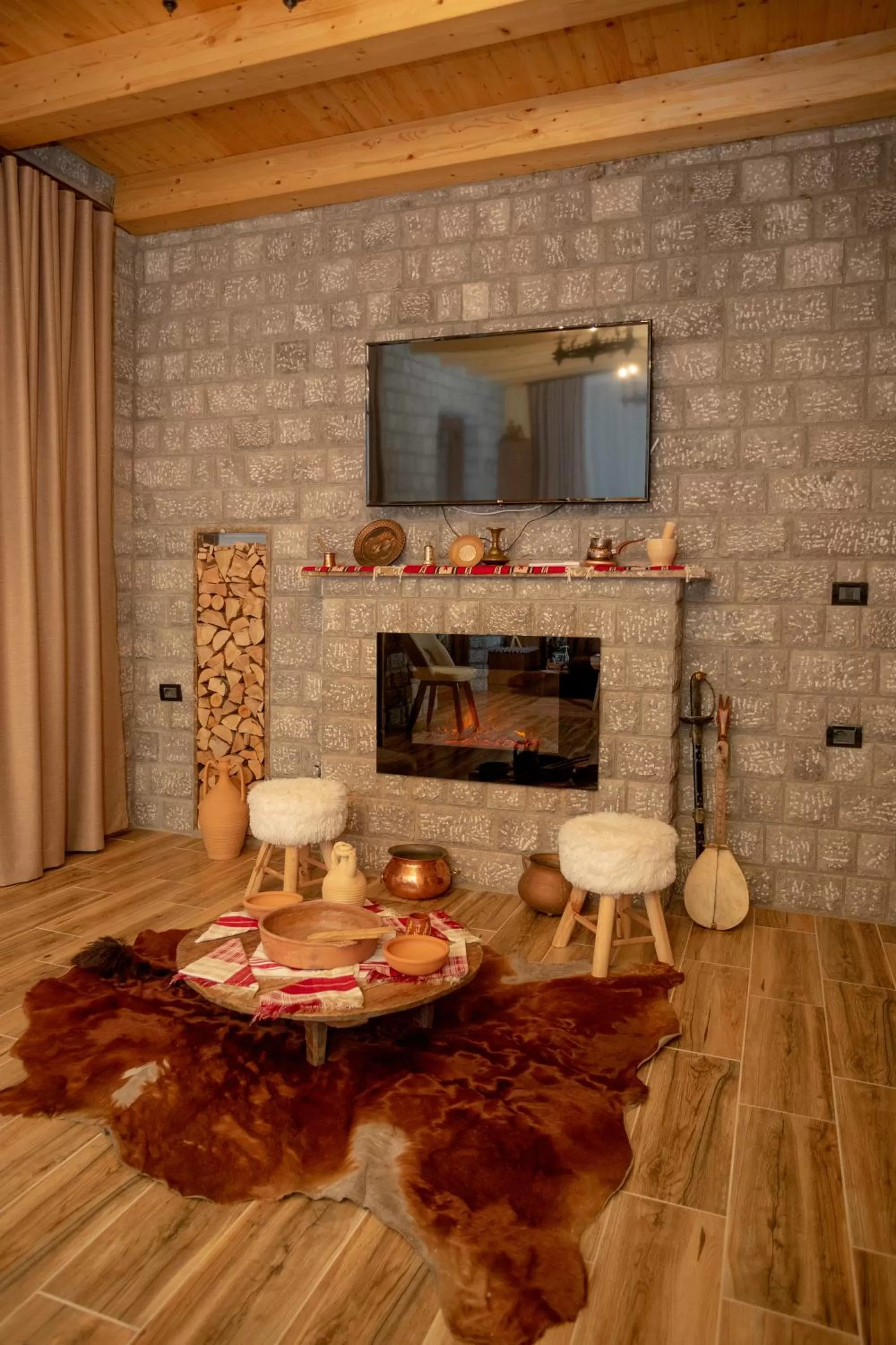 Seating area in OLD HOUSE